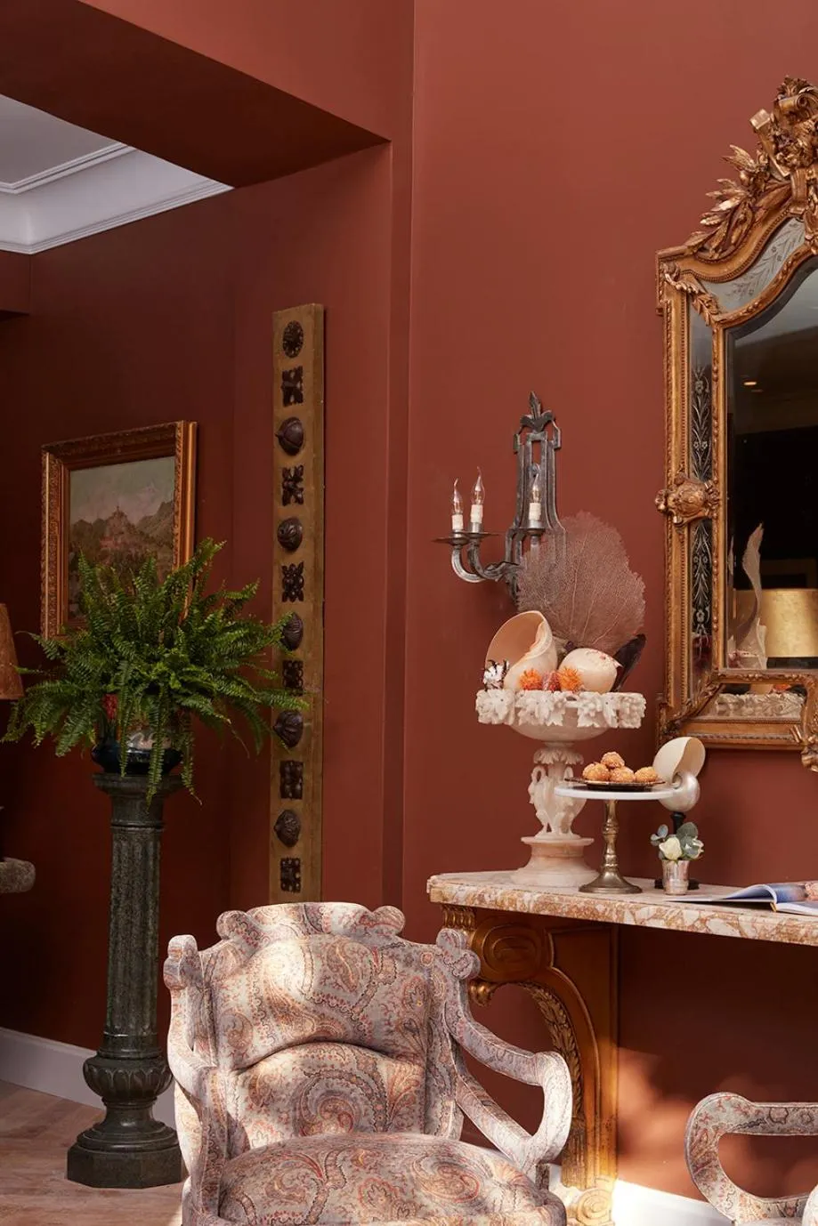 Lobby or reception in Château de Théoule