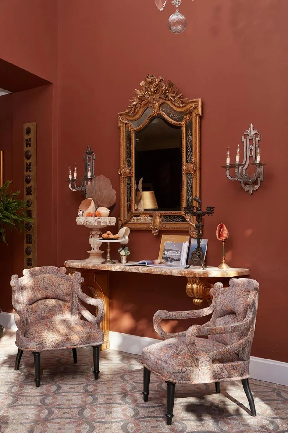 Lobby or reception in Château de Théoule