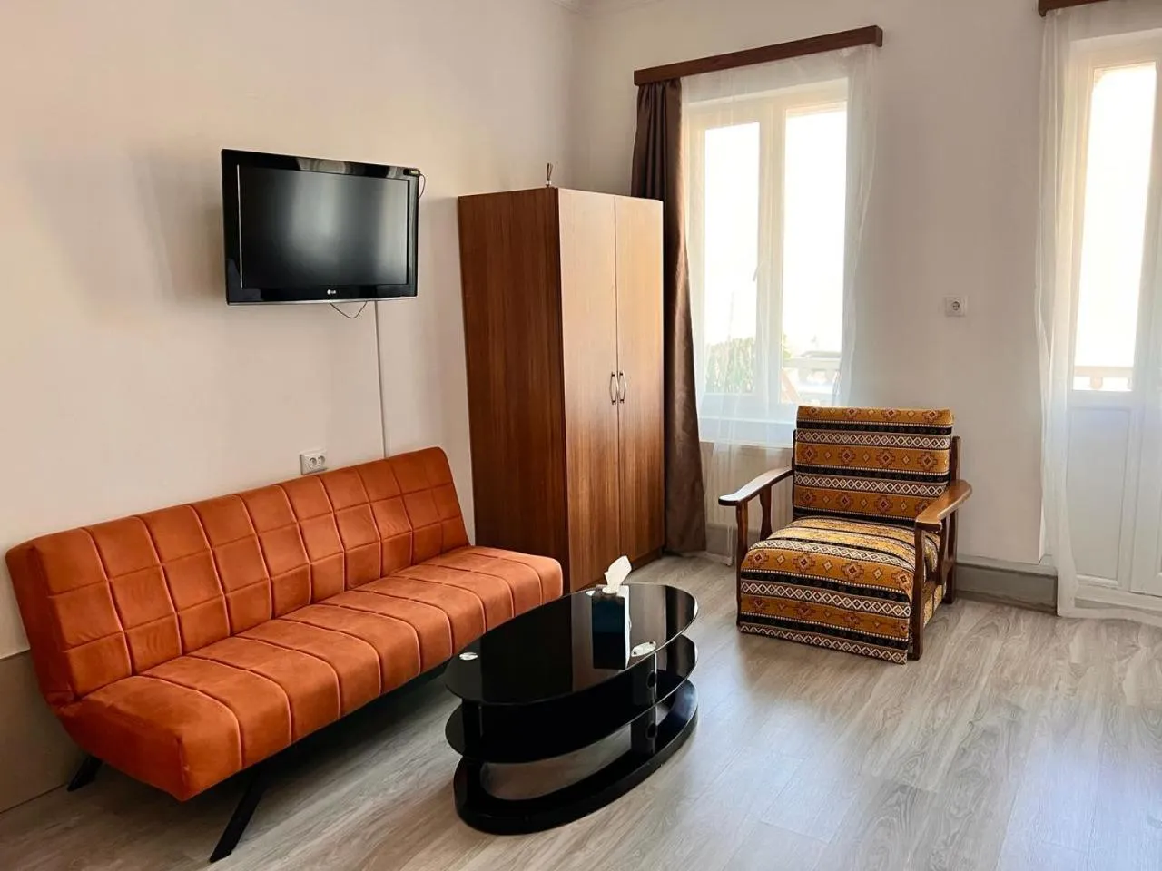 Family in Tbil Inn Hotel