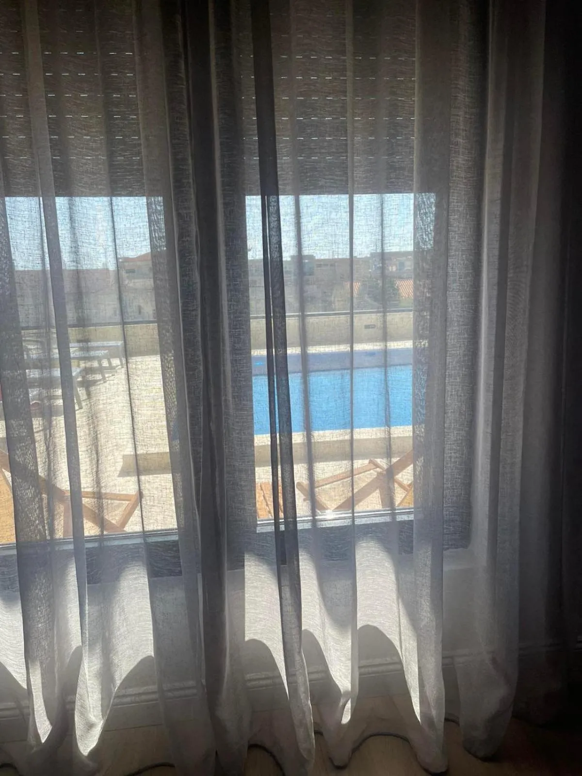 Pool view in Elia Residence Rooms