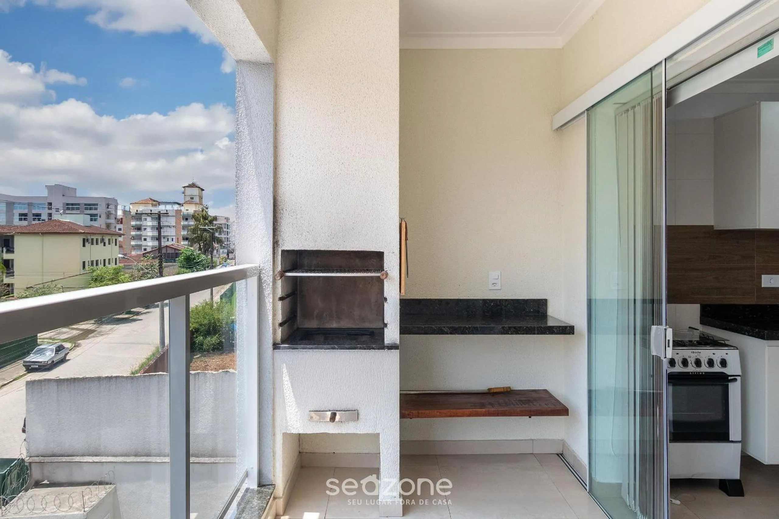 BBQ facilities in RJI - Apartamentos próximos da praia de Itaguá