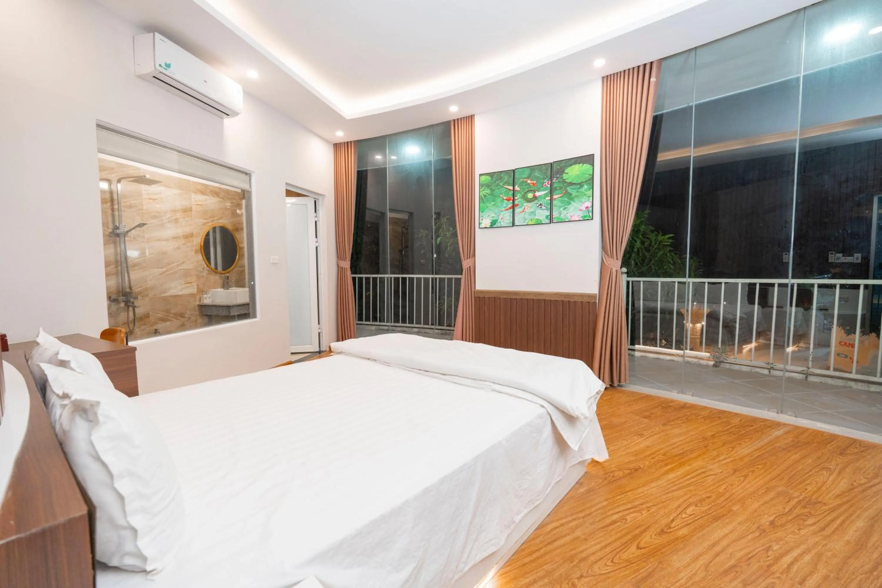 Photo of the whole room, Bed in Biển Đông COMPLEX