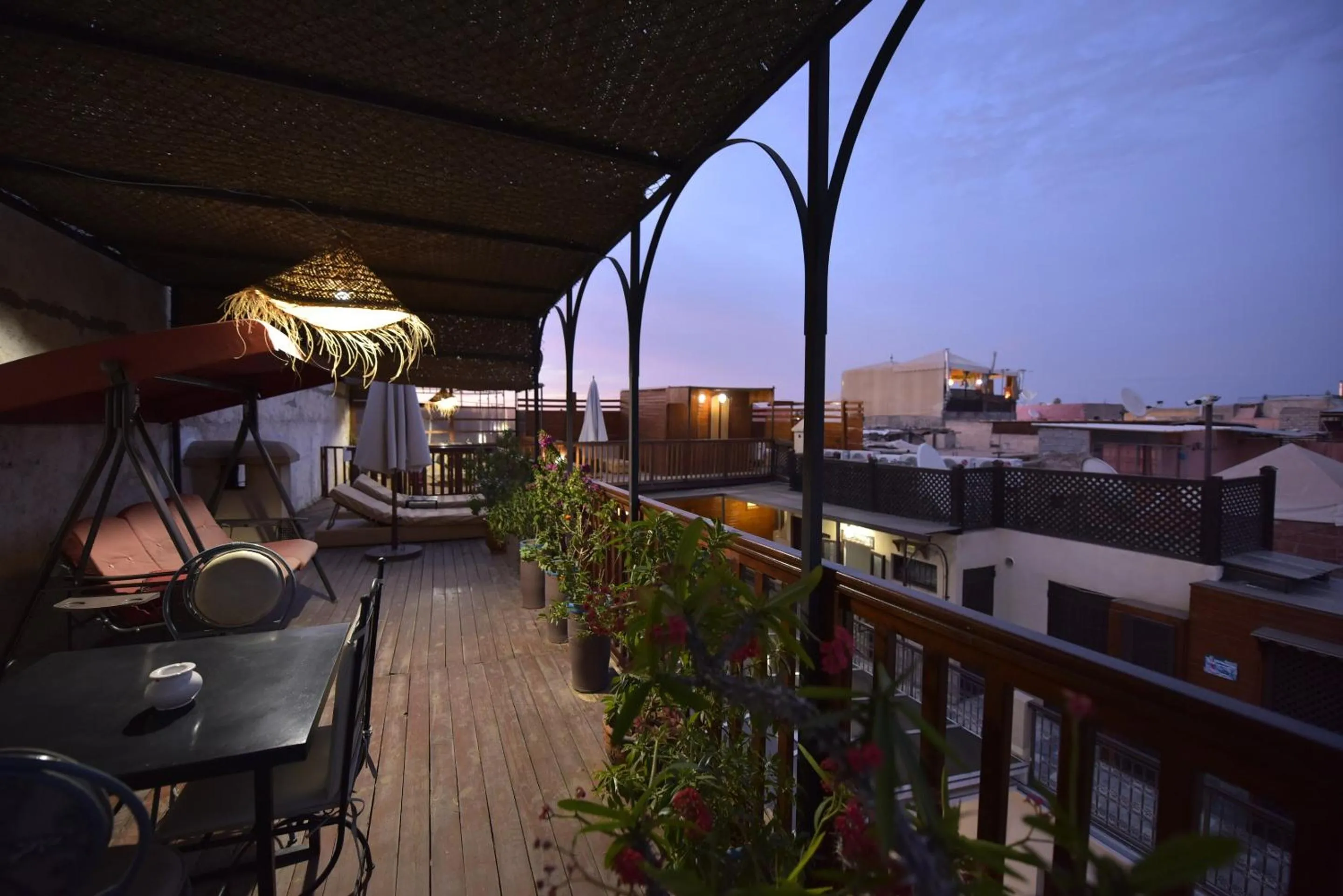 Patio in RIAD KALE POLIS
