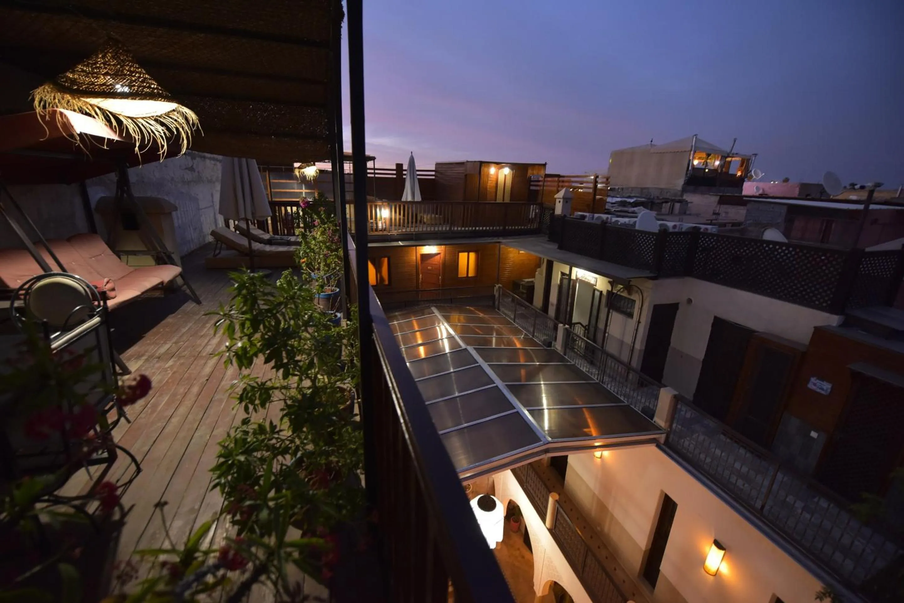 Patio in RIAD KALE POLIS