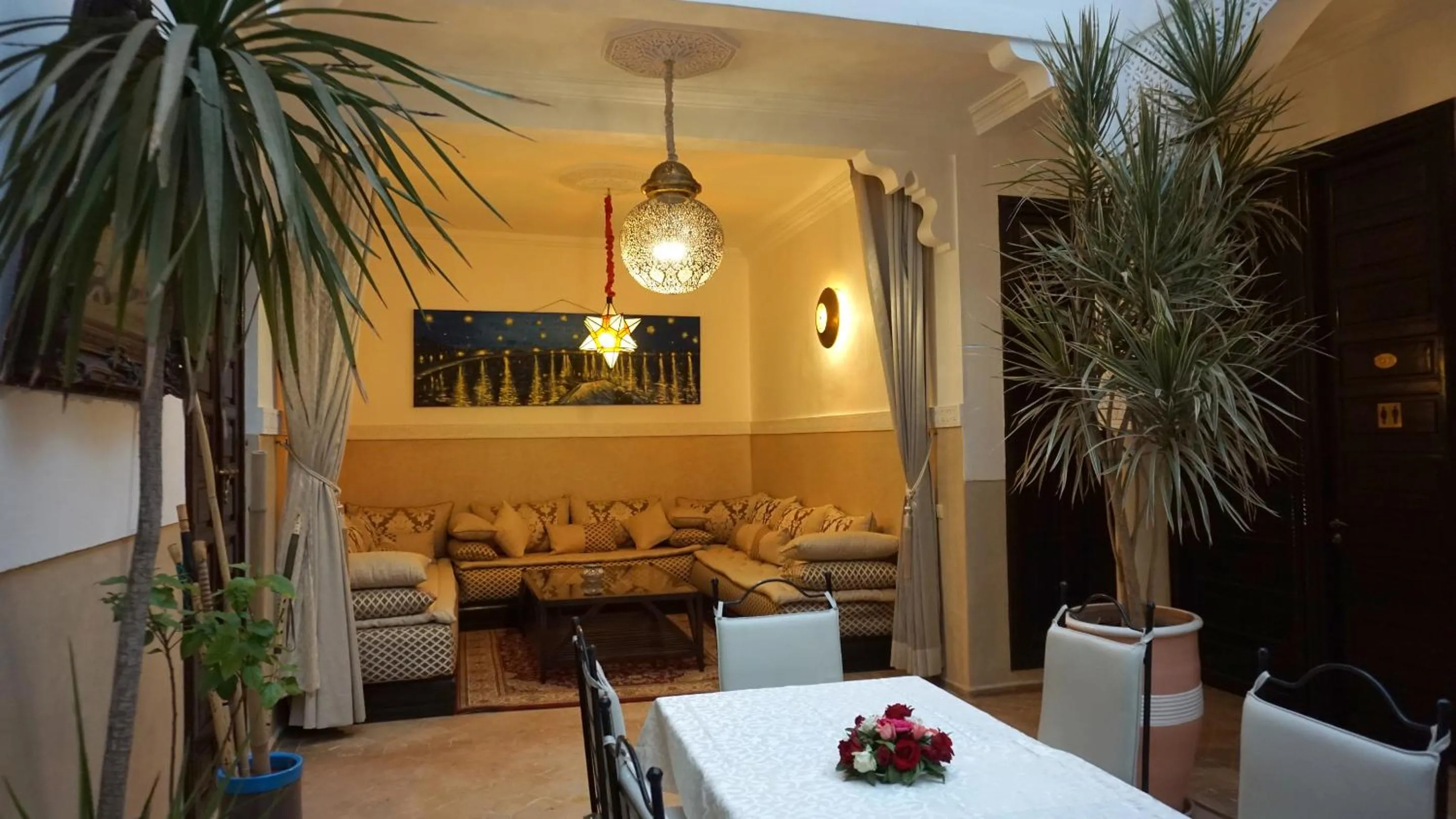 Patio in RIAD KALE POLIS