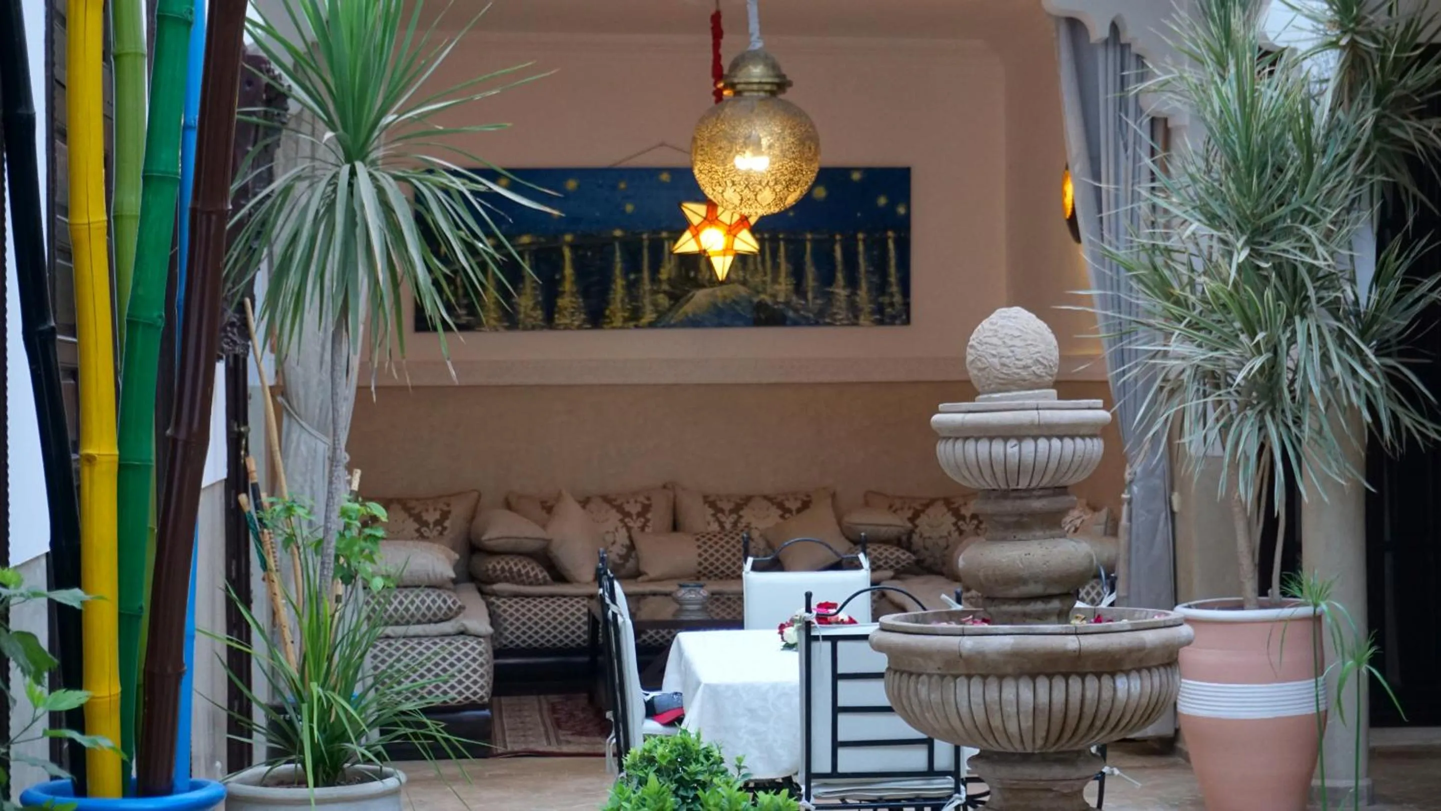 Patio in RIAD KALE POLIS