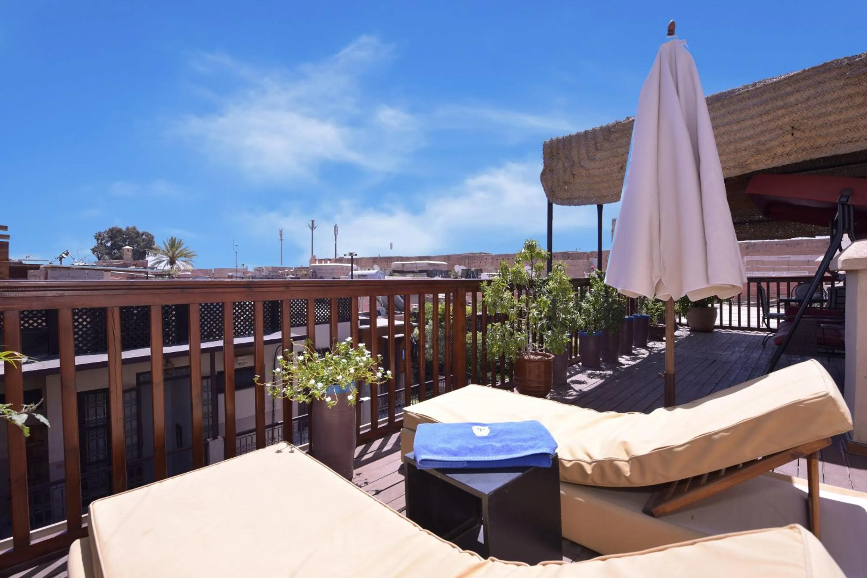 Patio in RIAD KALE POLIS