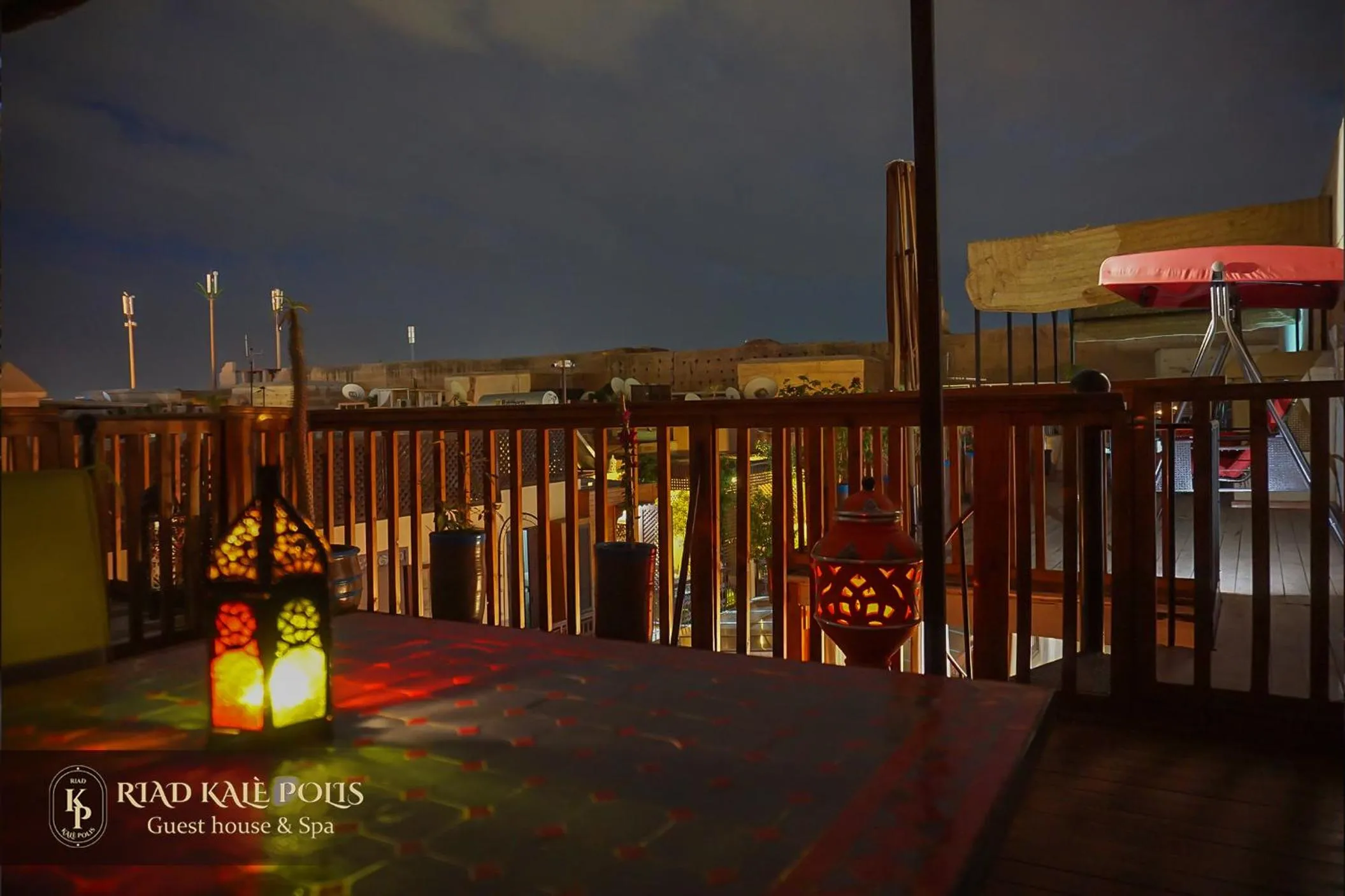 Patio in RIAD KALE POLIS
