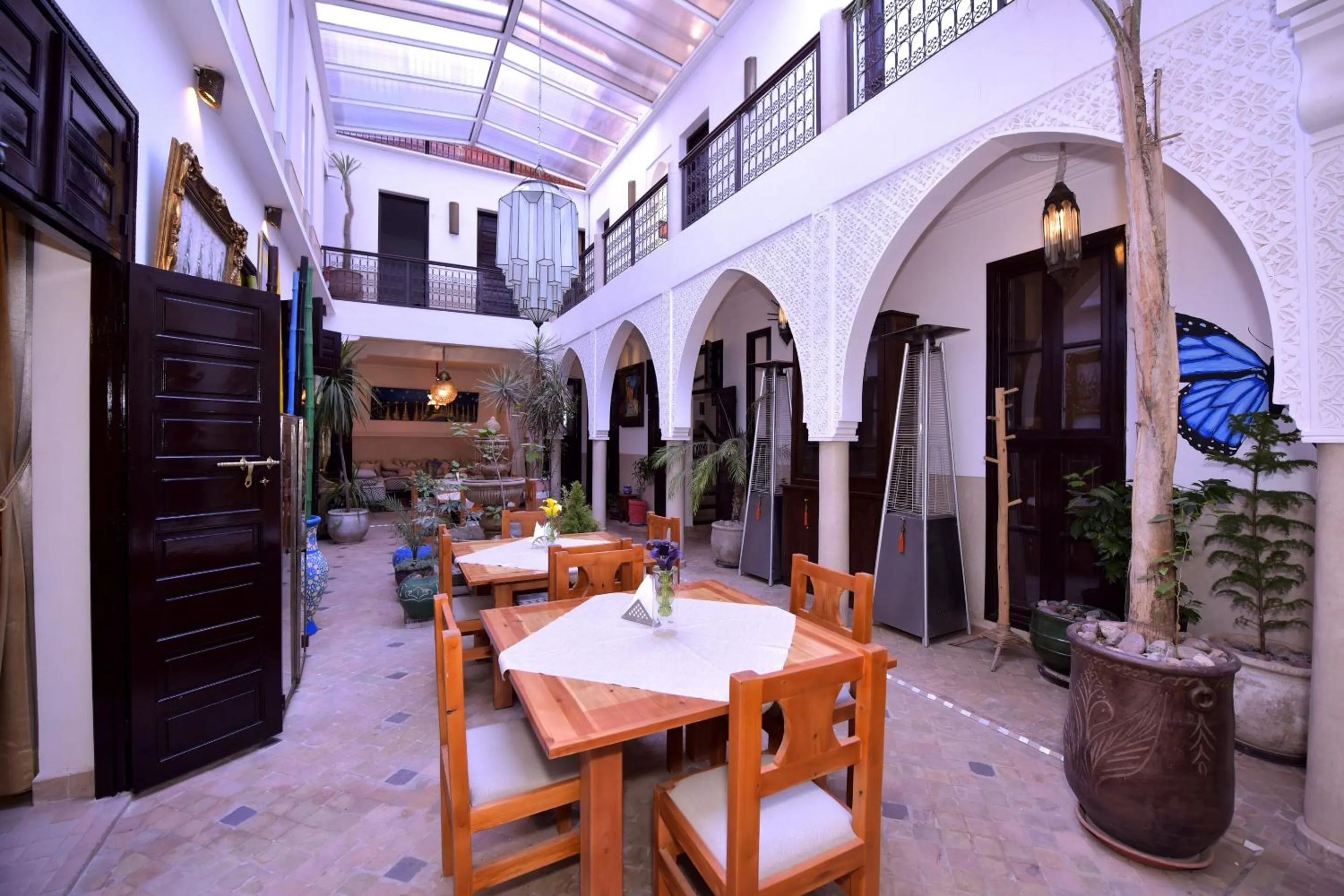 Patio in RIAD KALE POLIS
