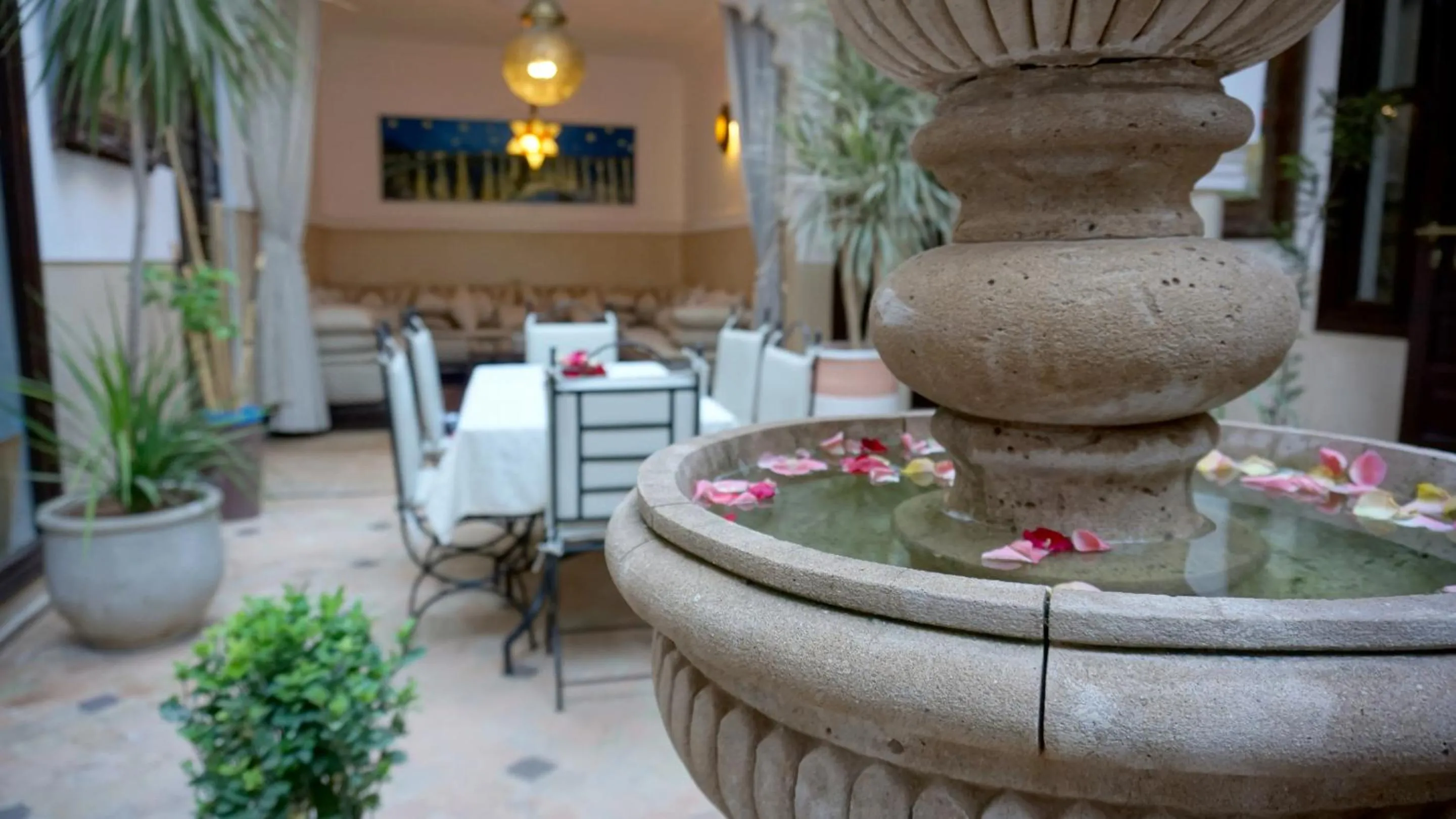 Patio in RIAD KALE POLIS