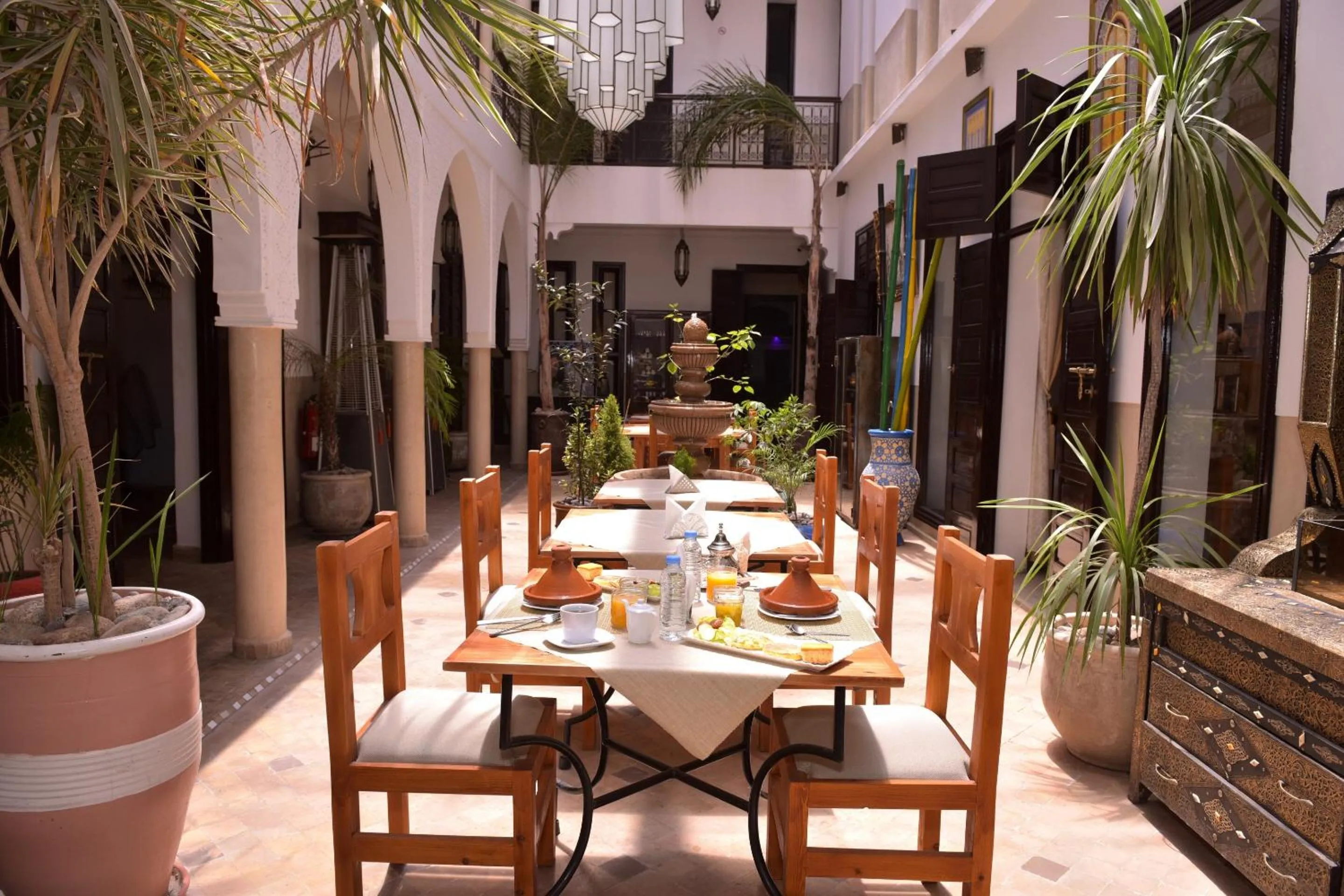 Patio in RIAD KALE POLIS