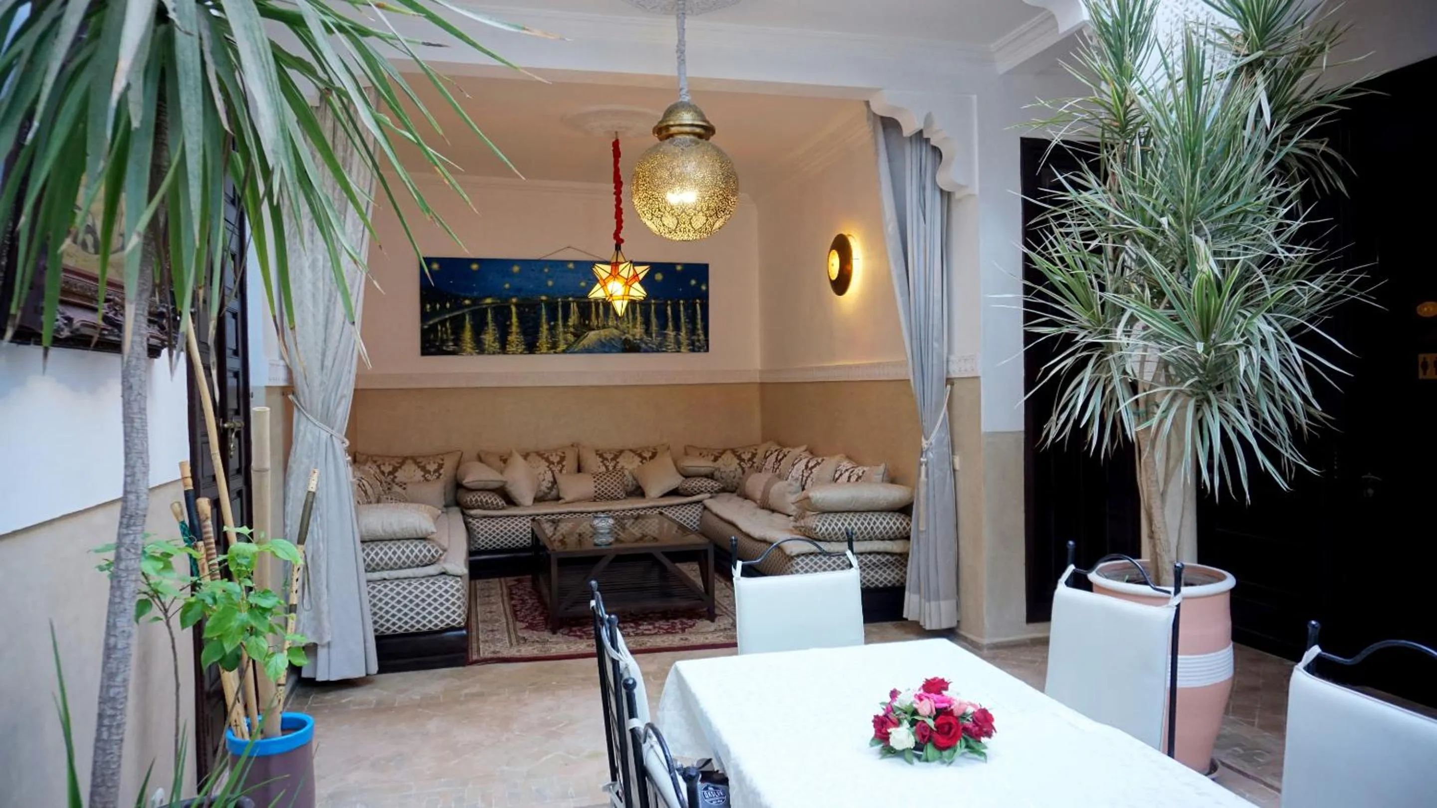 Patio in RIAD KALE POLIS