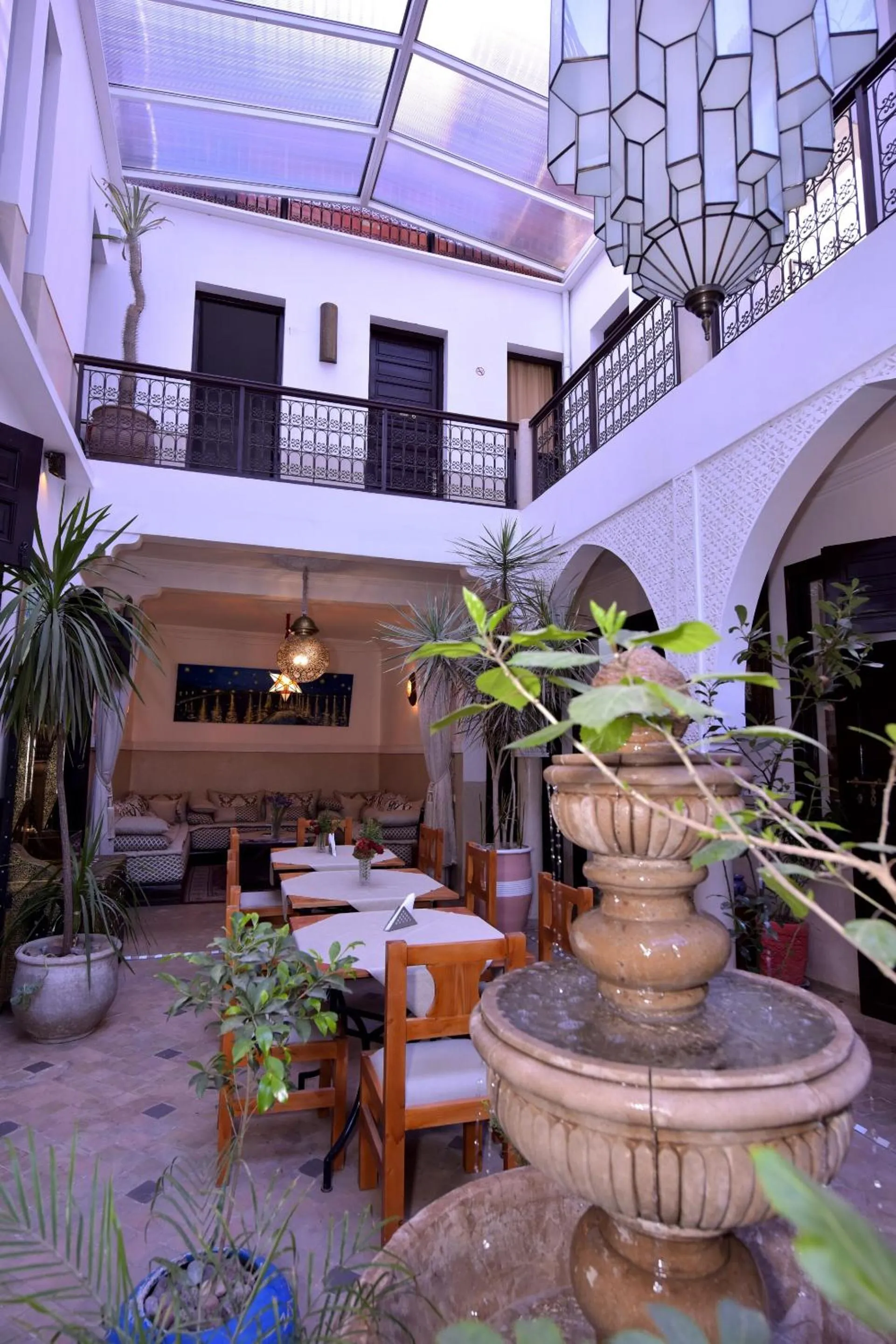 Patio in RIAD KALE POLIS