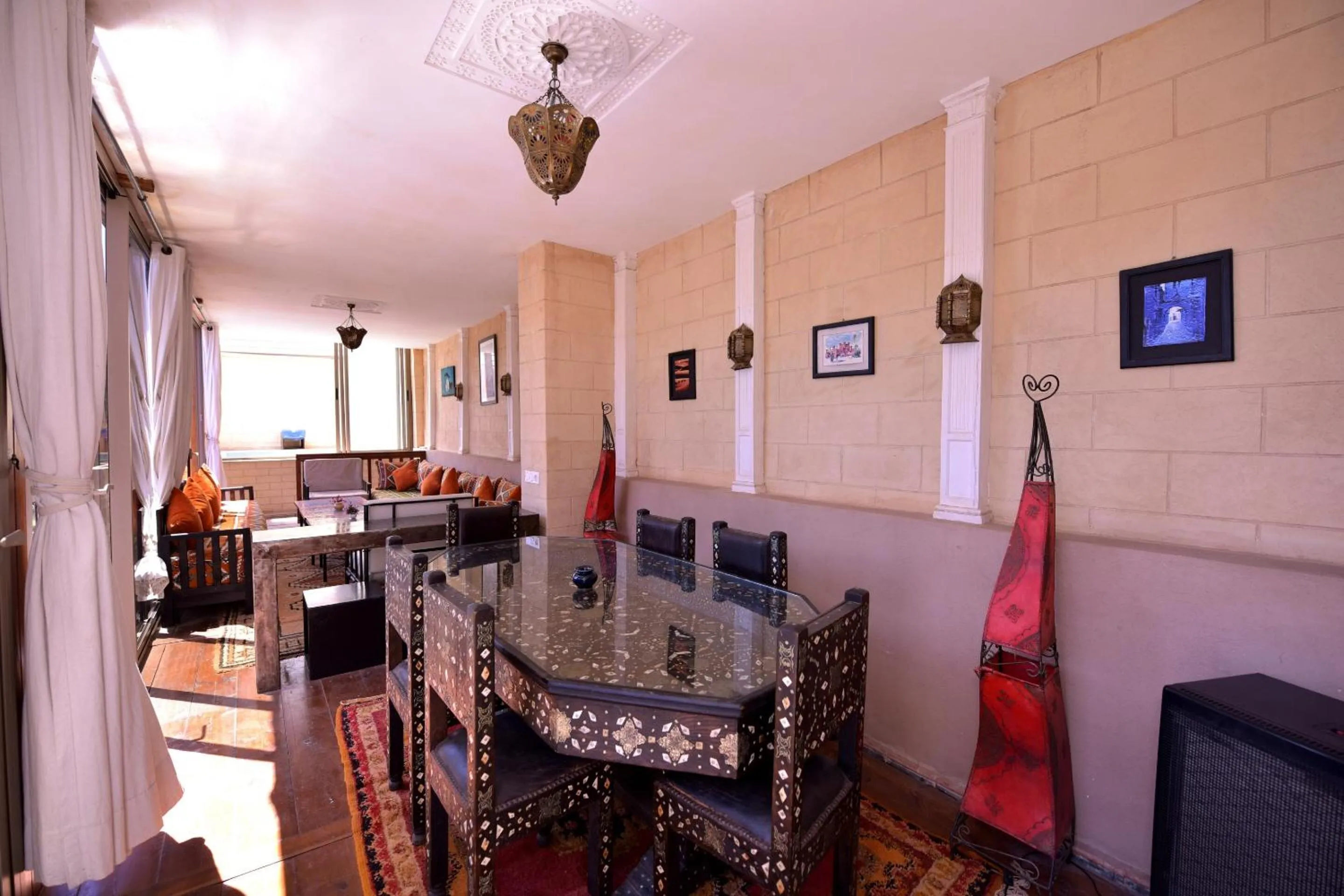 Patio in RIAD KALE POLIS