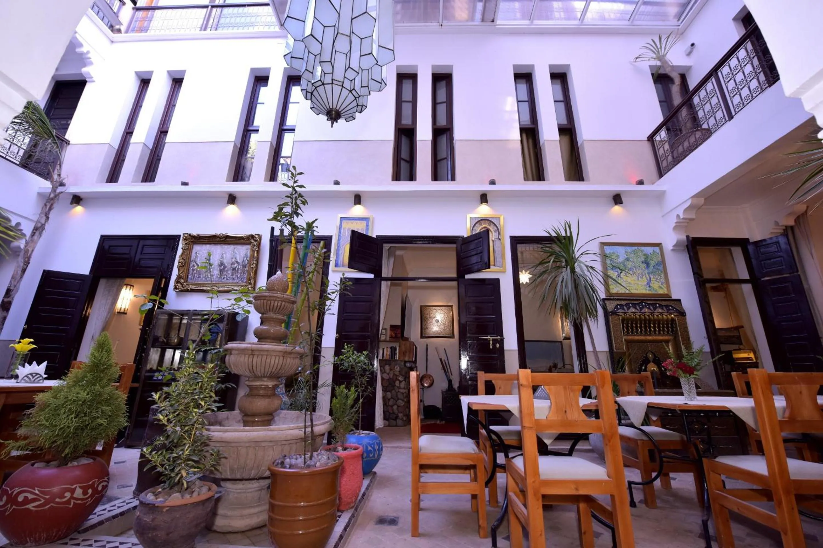 Patio in RIAD KALE POLIS