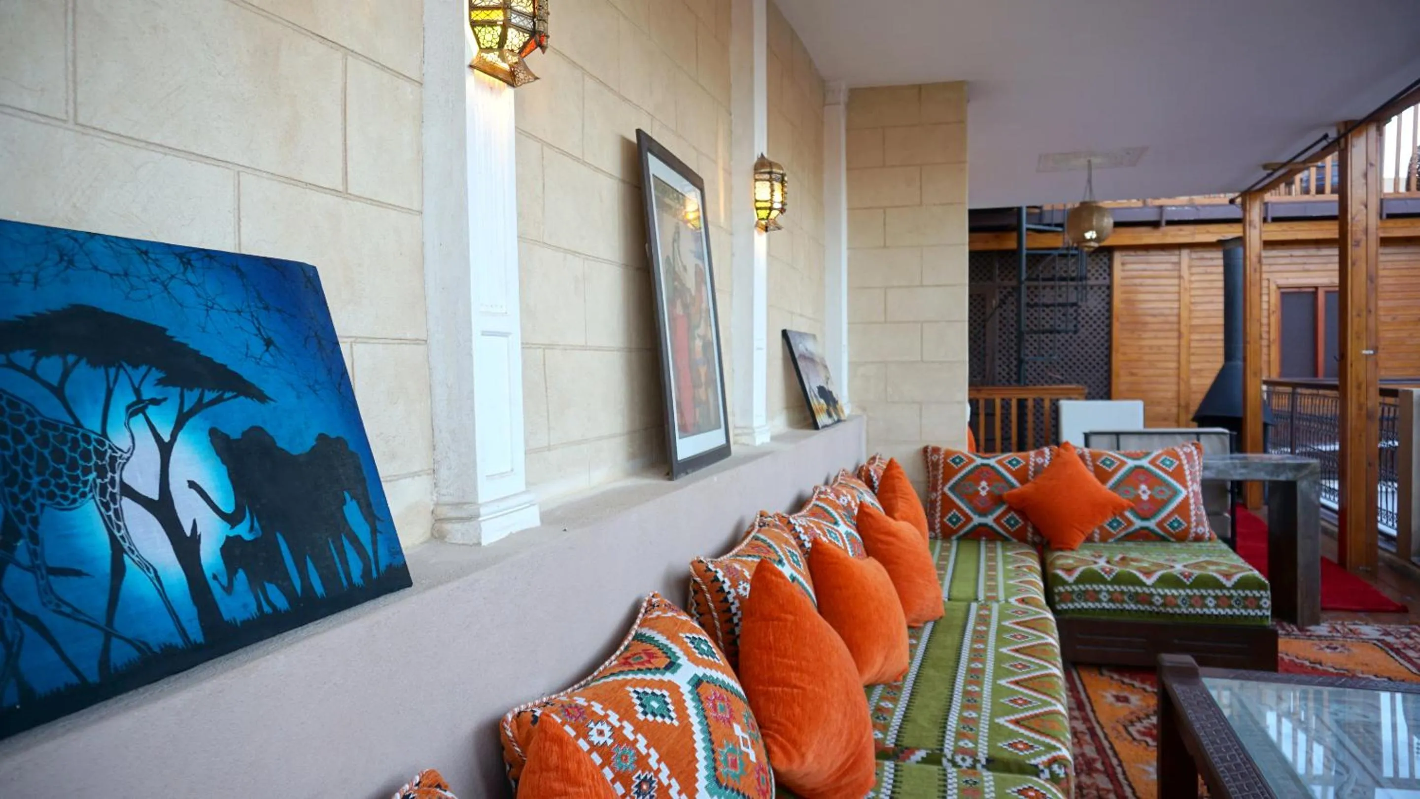 Patio in RIAD KALE POLIS