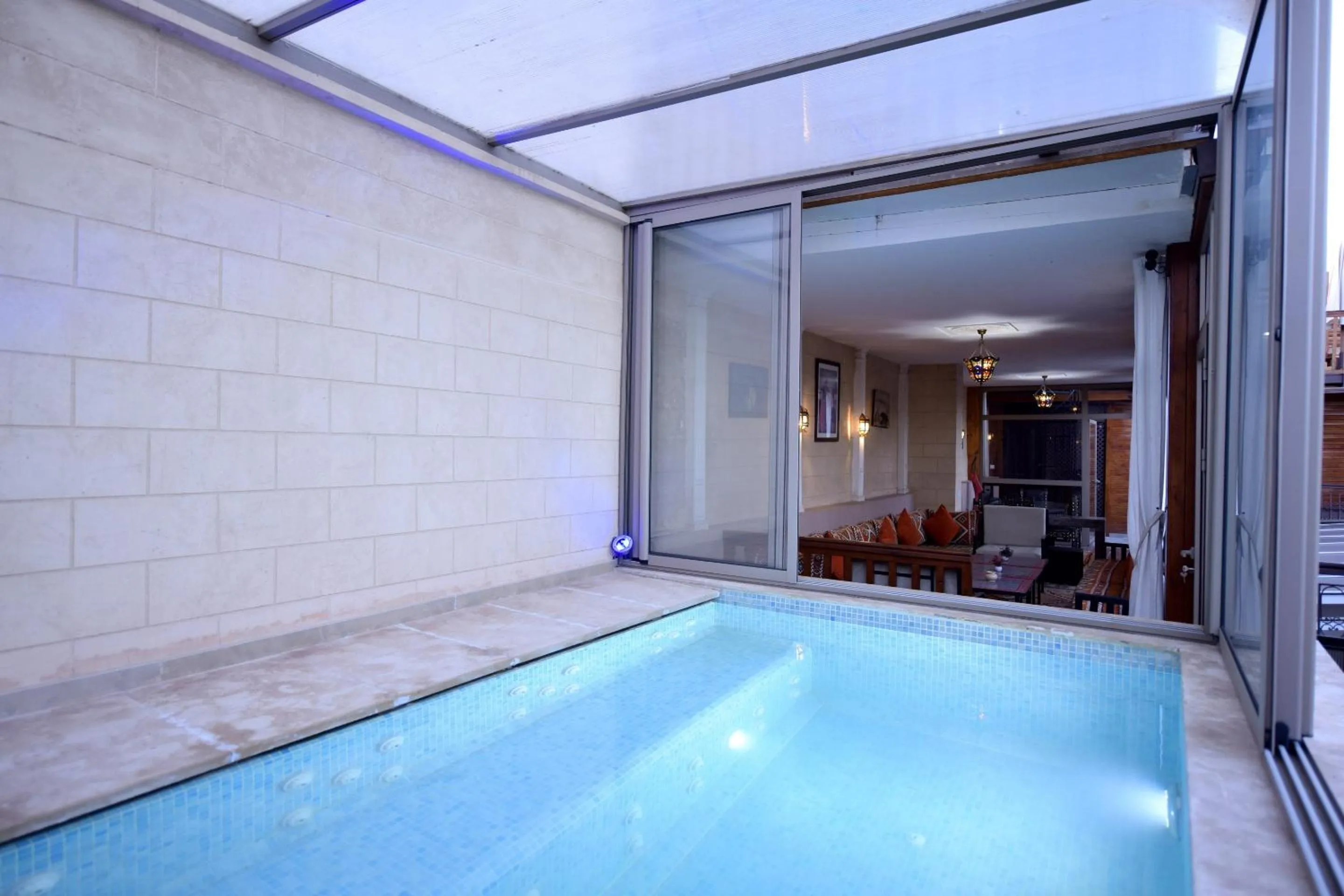 Pool view in RIAD KALE POLIS