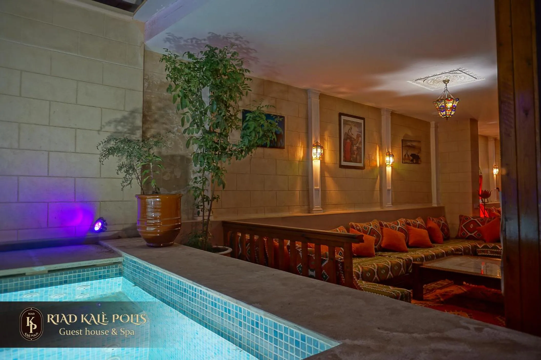 Patio in RIAD KALE POLIS