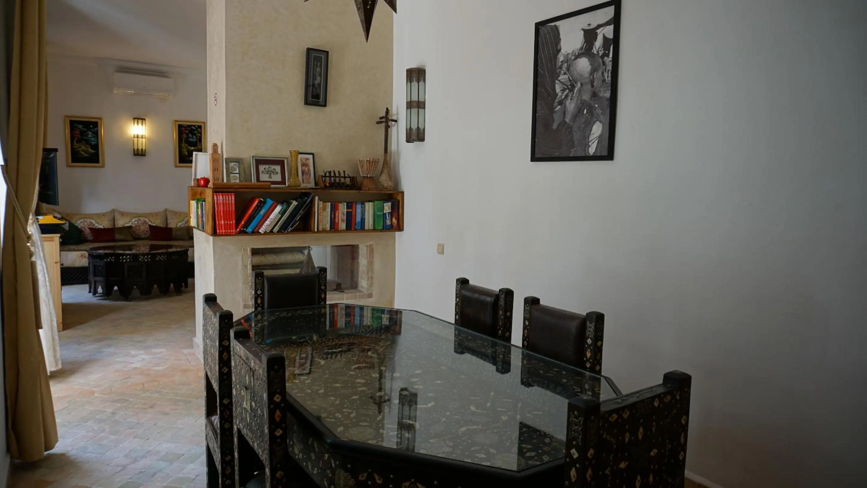 Living room in RIAD KALE POLIS