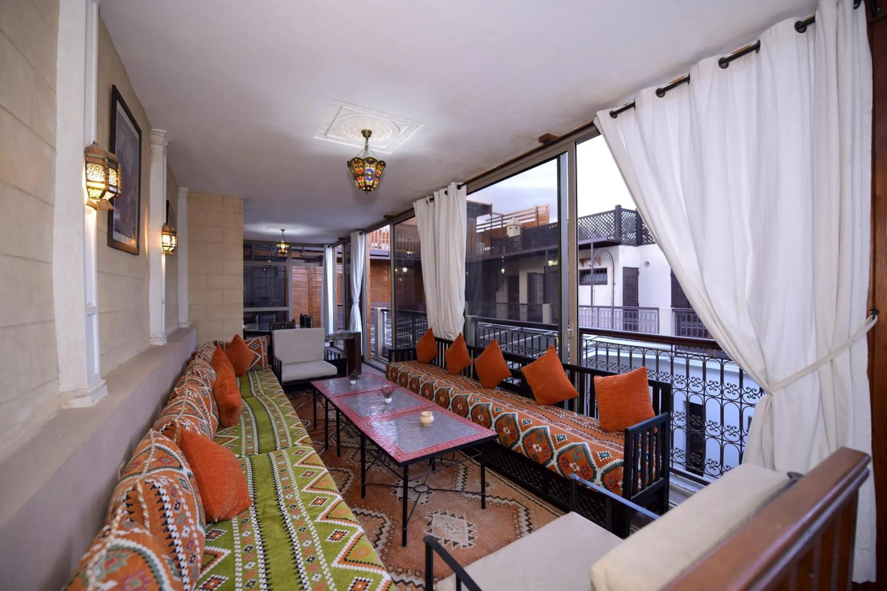 Patio in RIAD KALE POLIS