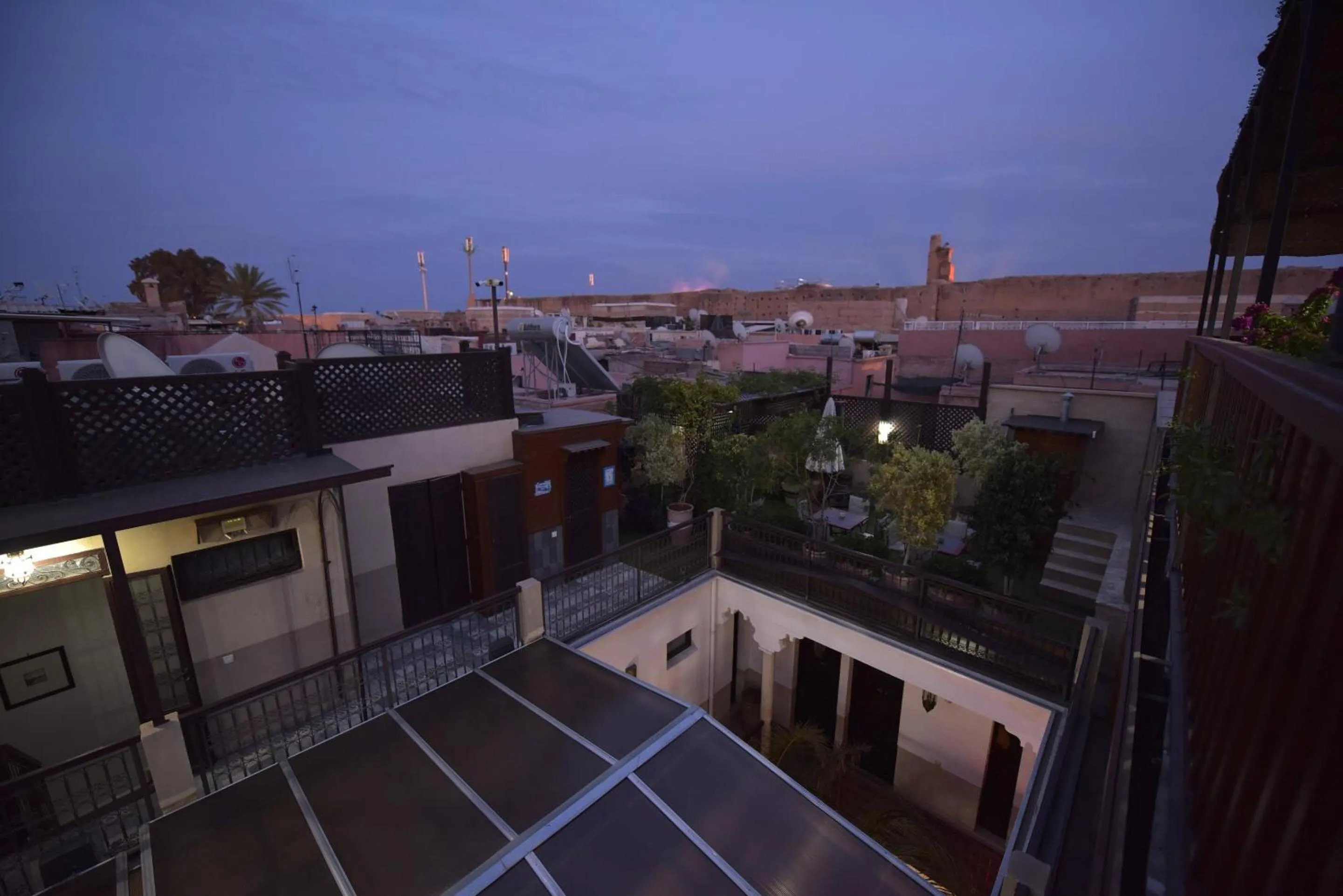 Patio in RIAD KALE POLIS