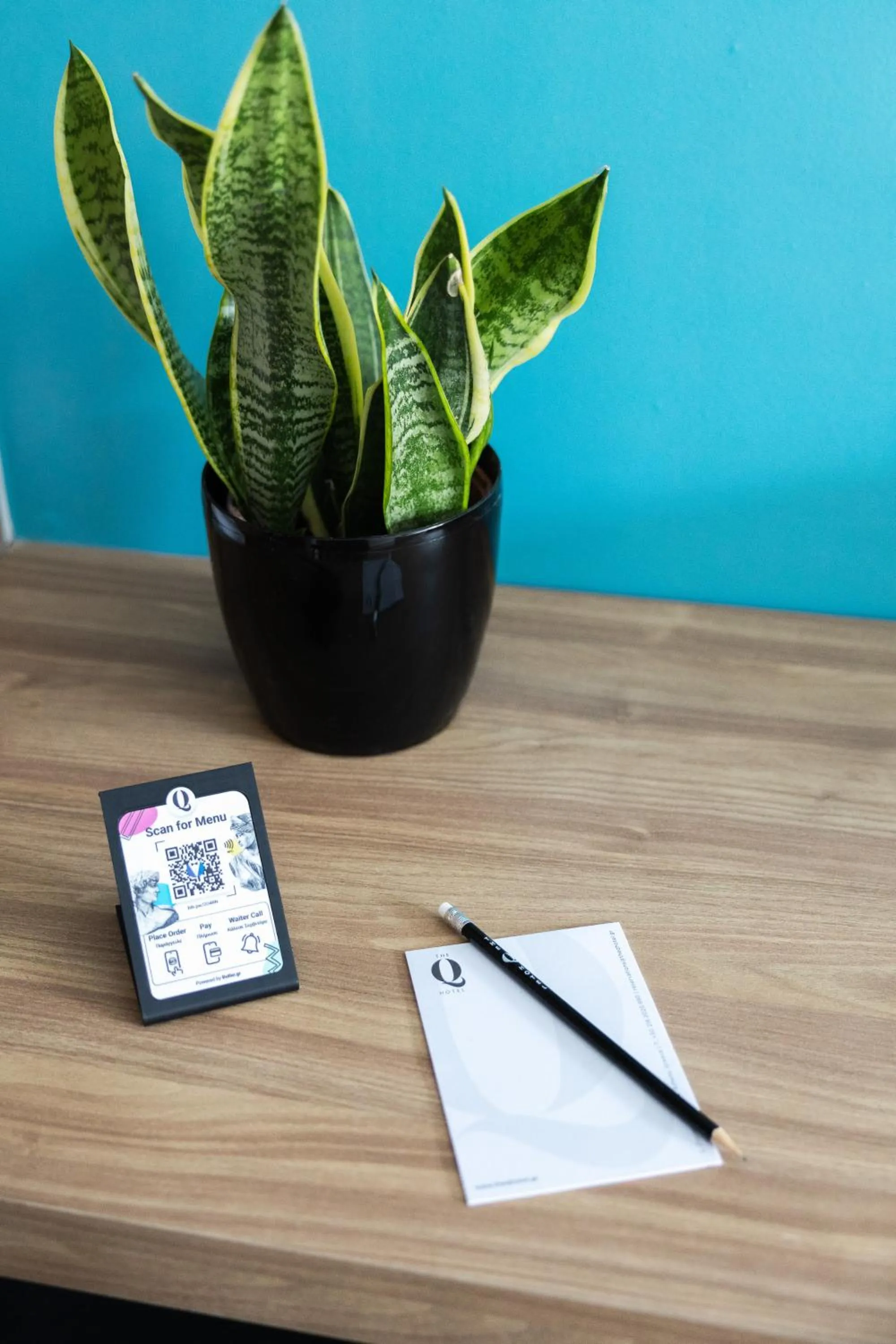 hair dresser in The Q Hotel