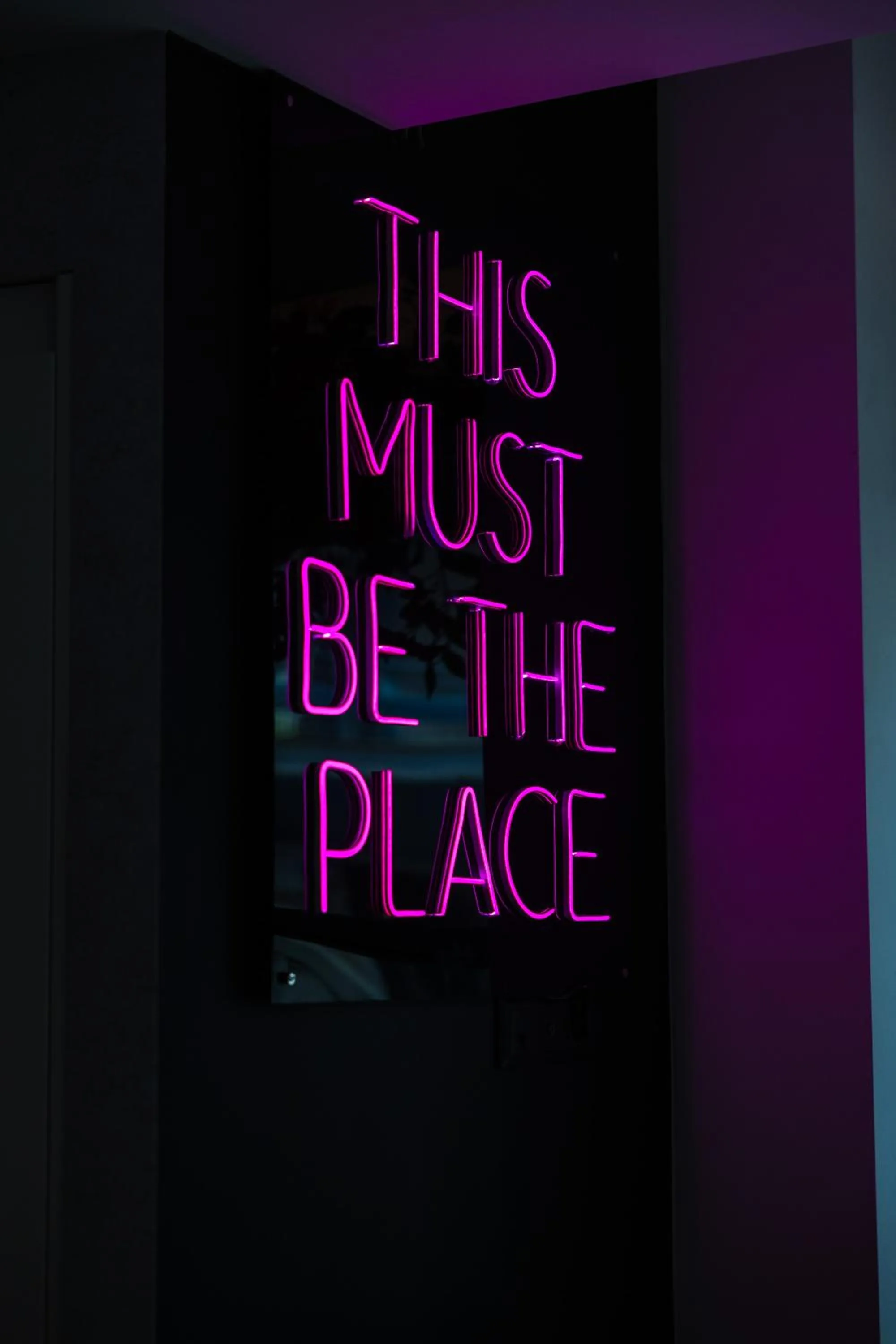 Text overlay in The Q Hotel