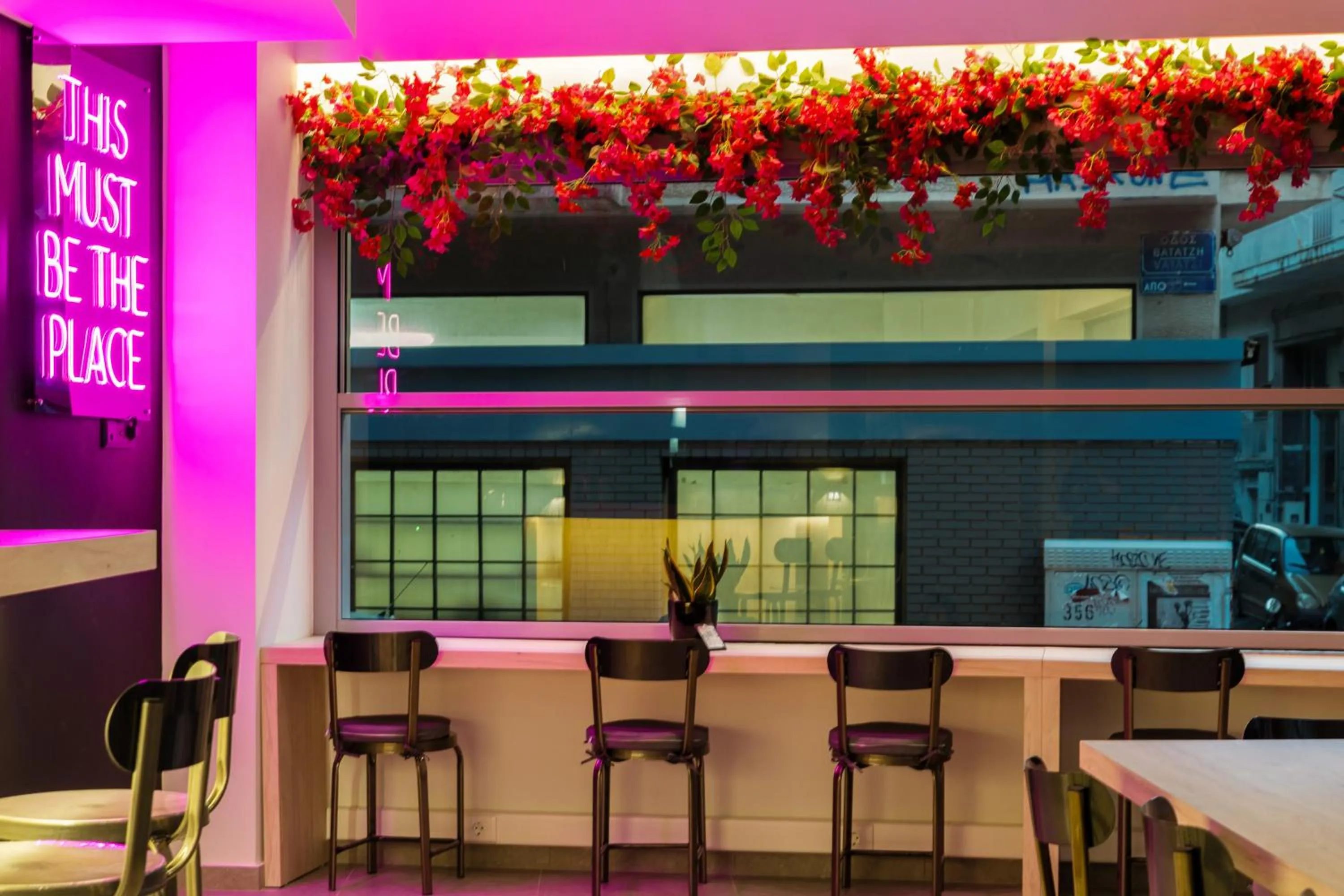 Seating area in The Q Hotel