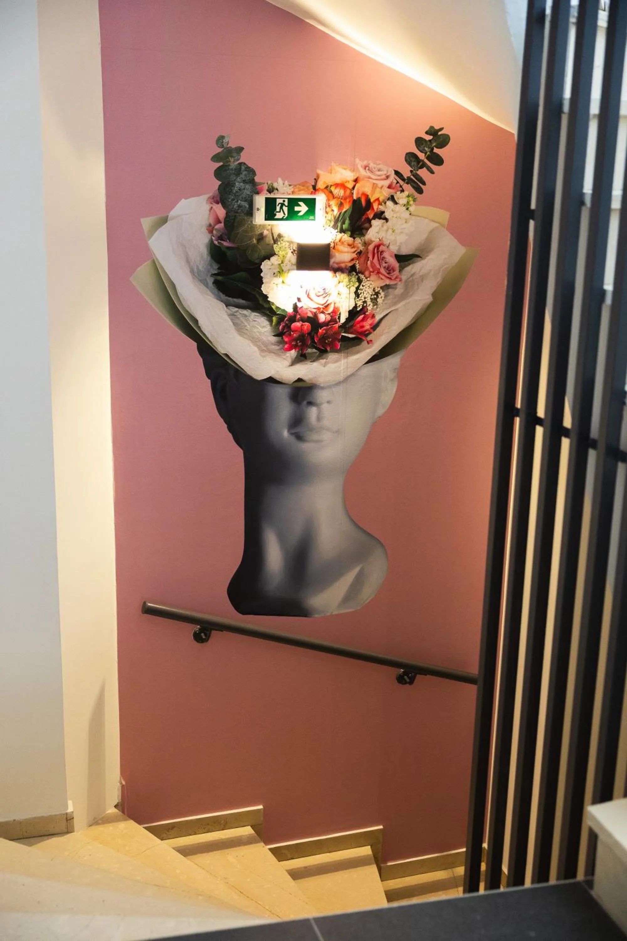 Decorative detail in The Q Hotel