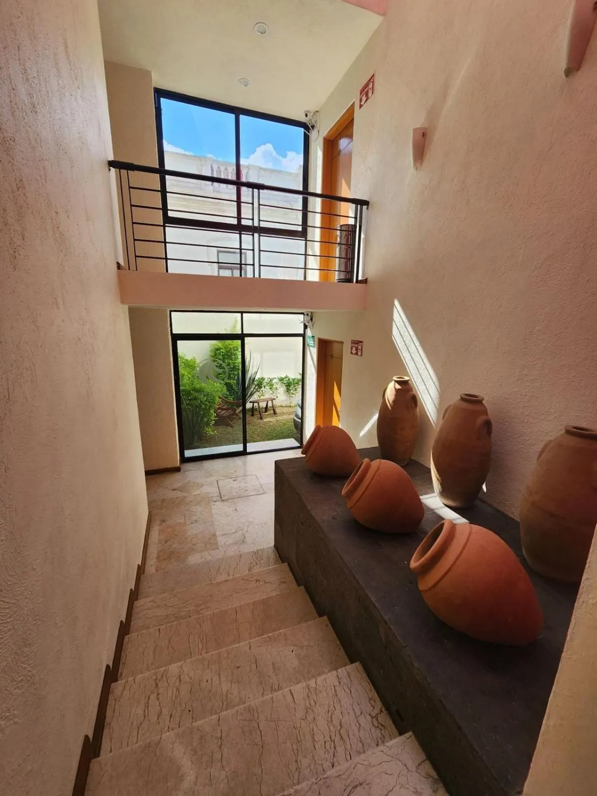 Garden view in Hotel Consulado