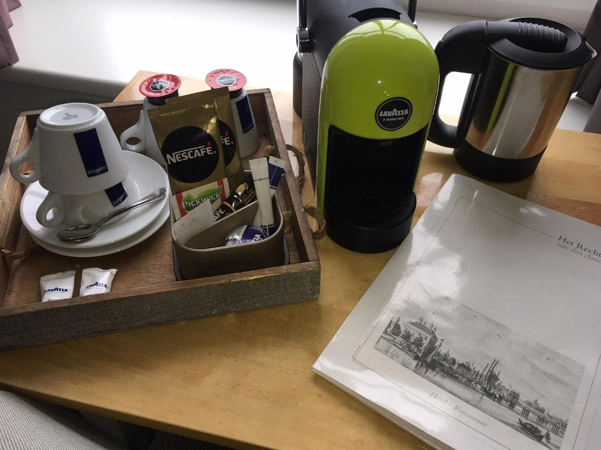 Coffee/tea facilities in Het Rechthuis