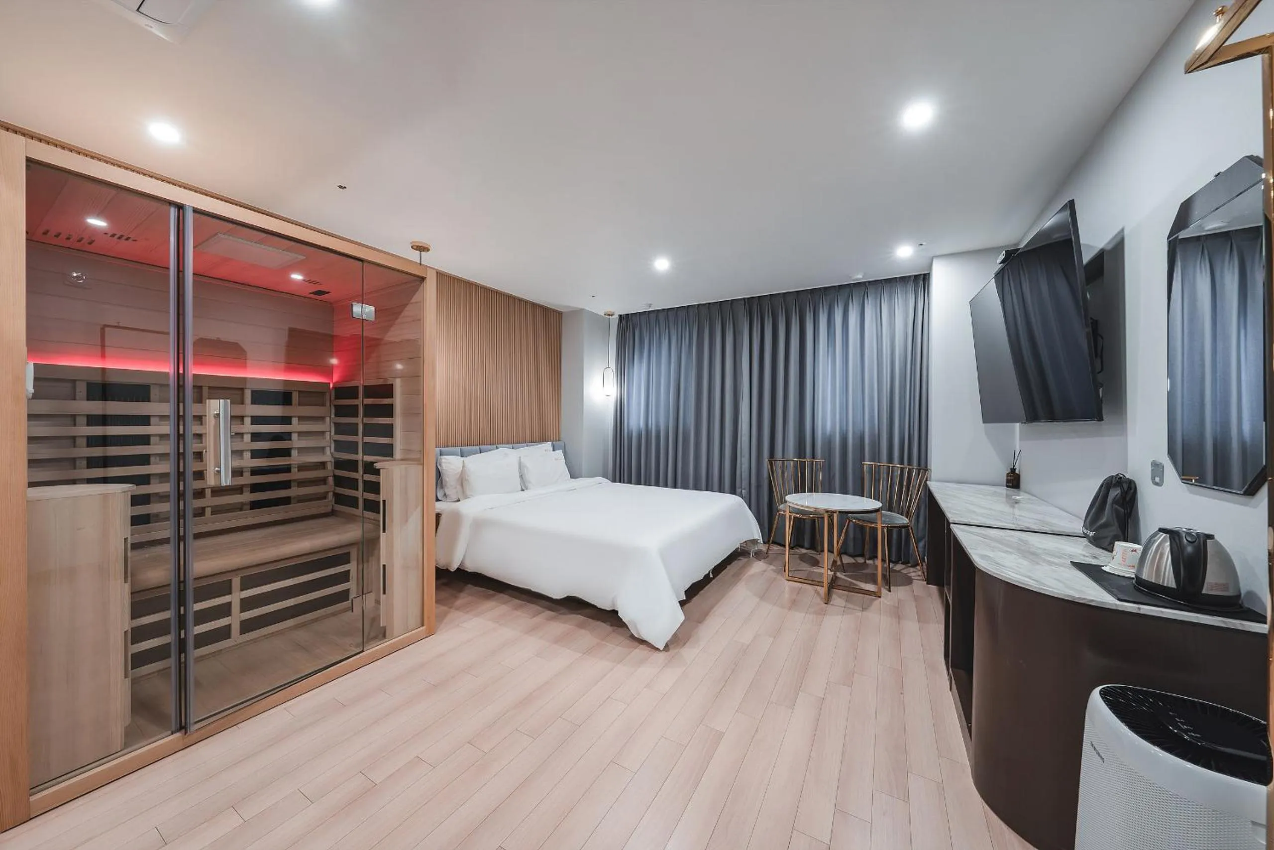 Bed in Hotel Palace Gyeongju