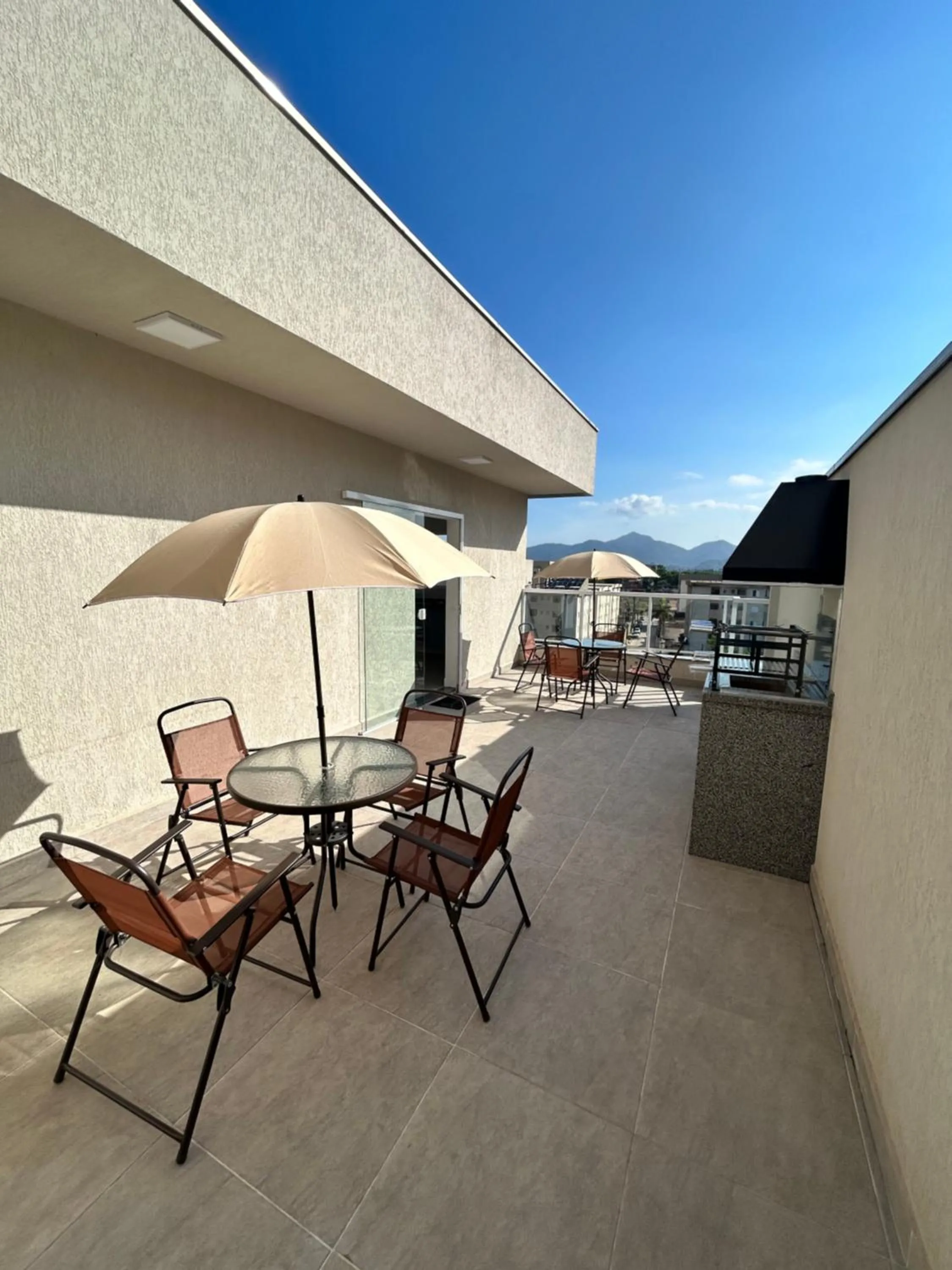 Cobertura perto da praia em Ubatuba