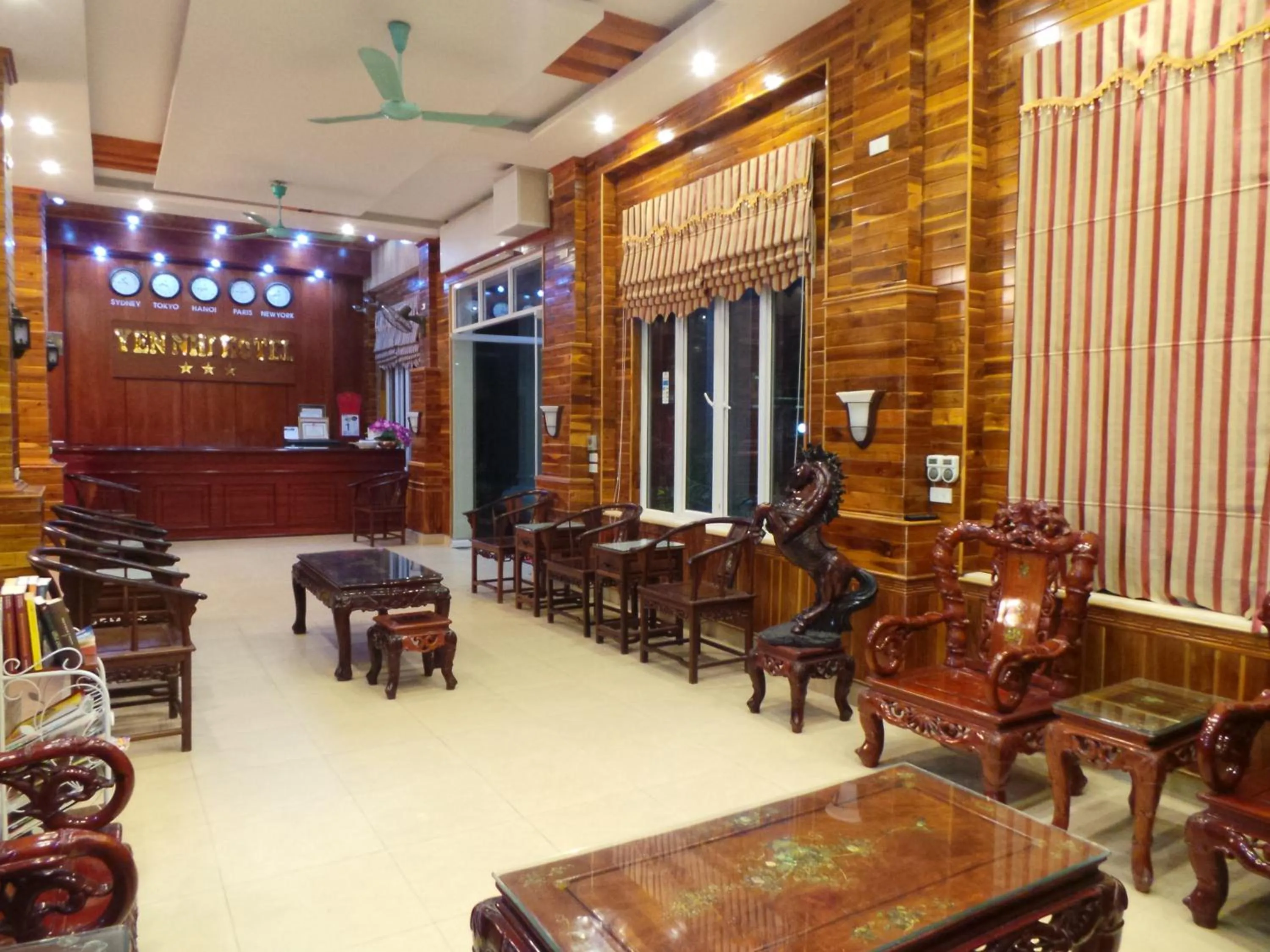 Lobby or reception in Yen Nhi Hotel Ninh Binh