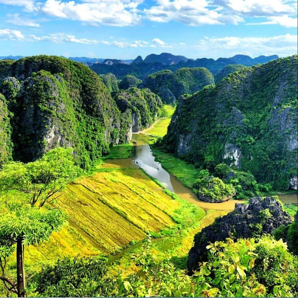 Natural landscape in Yen Nhi Hotel Ninh Binh