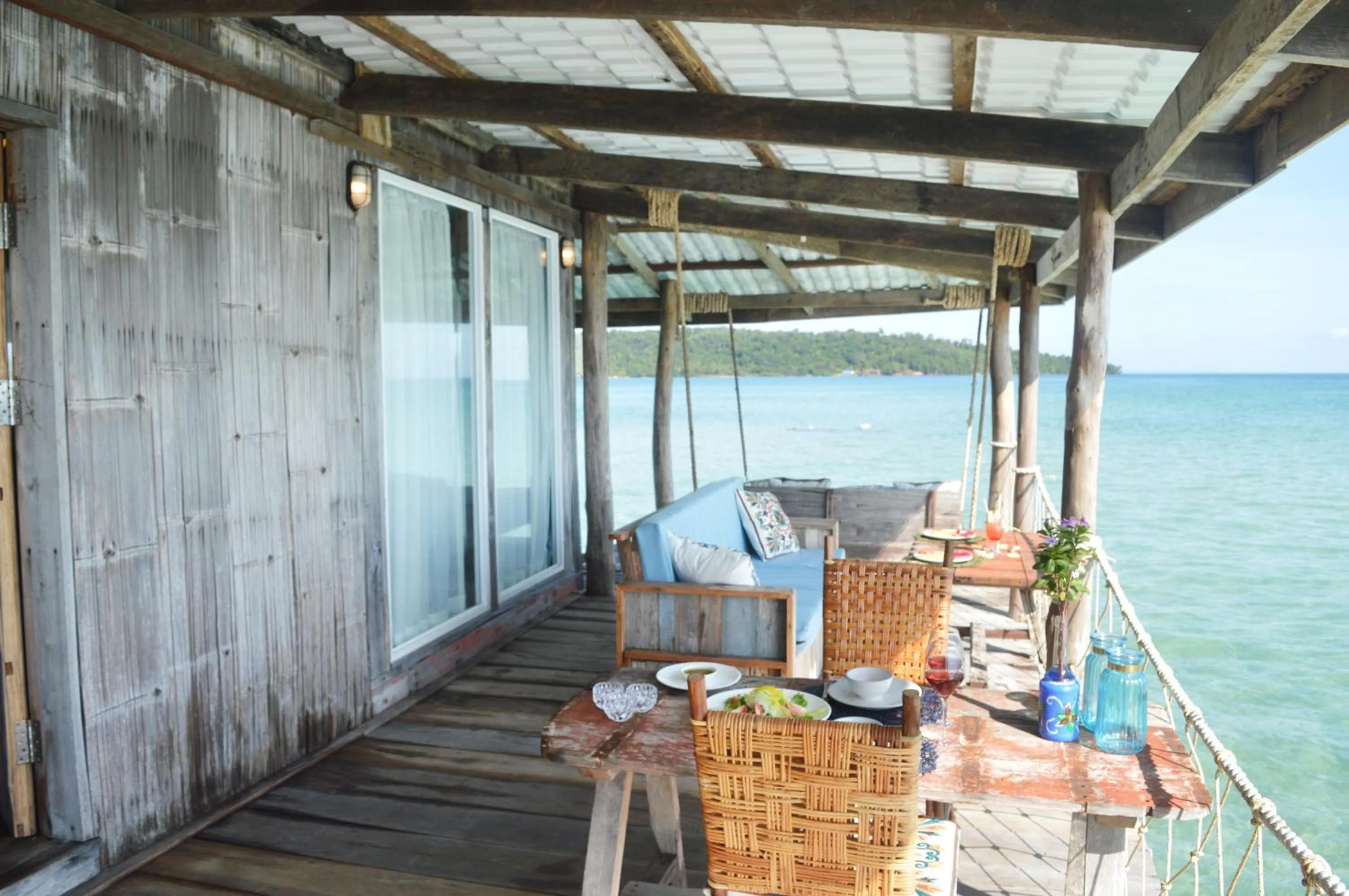 Balcony/Terrace in Salacia's Suite