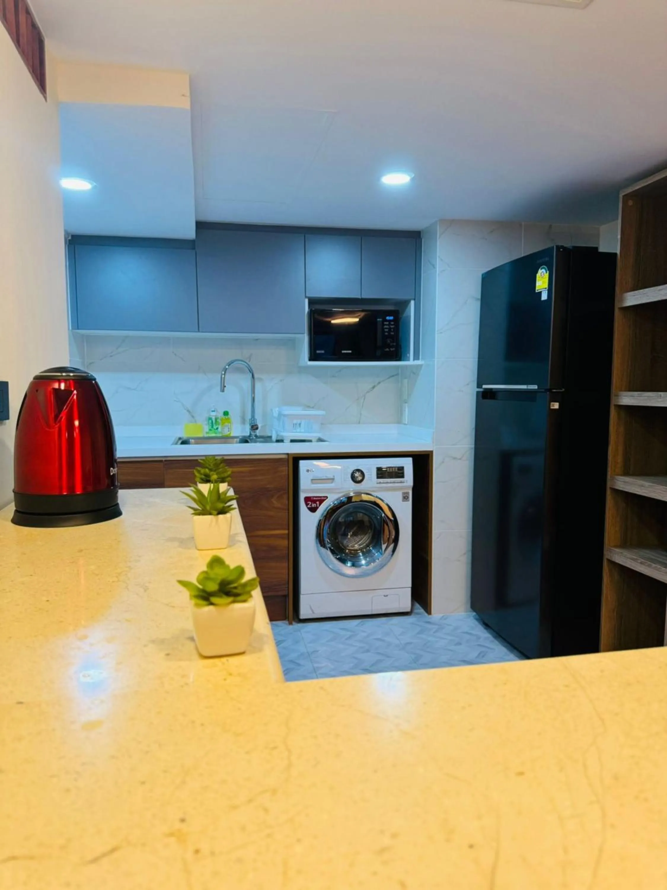 Kitchen or kitchenette in Omni Tower Cozy Apartments by Direct Rooms