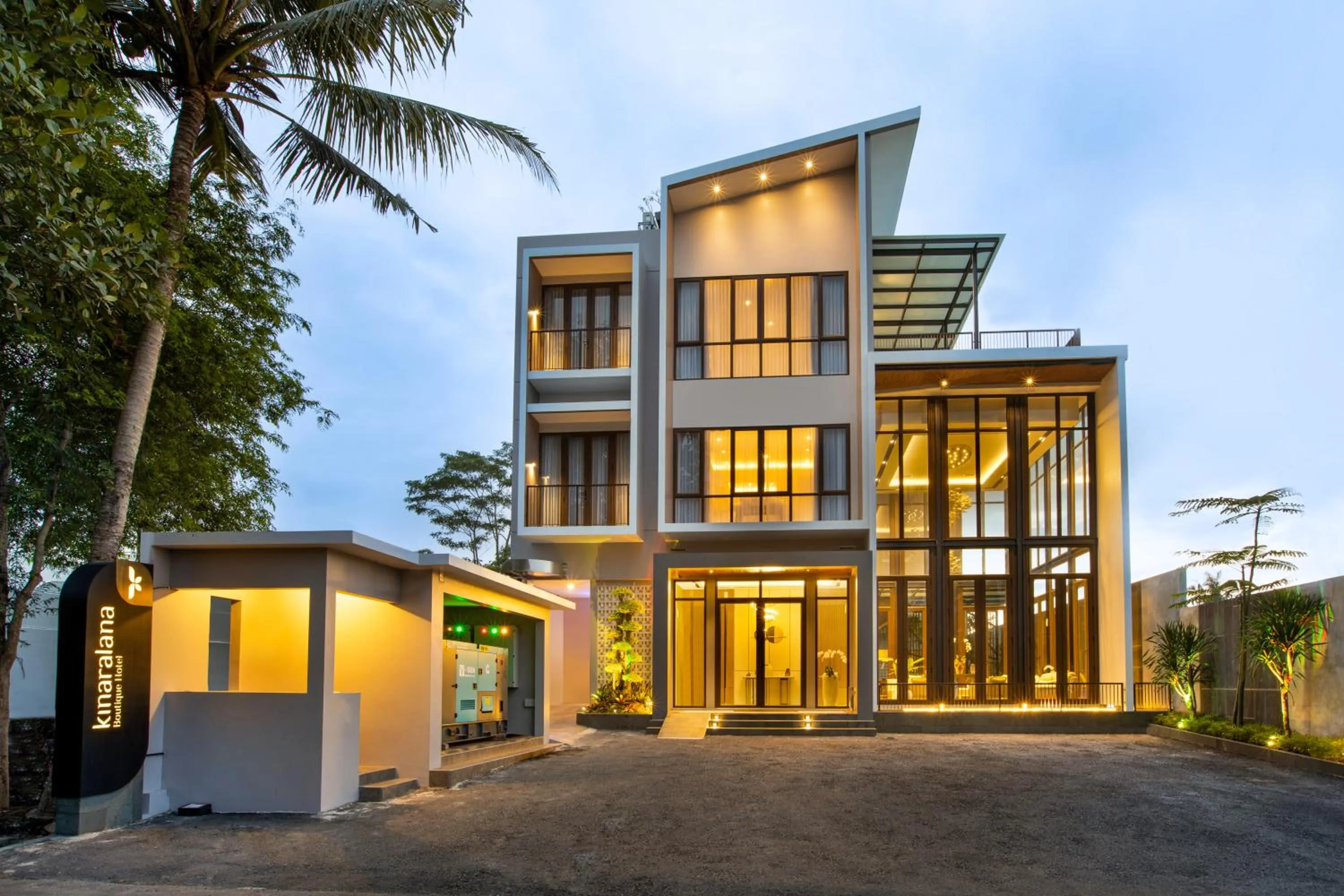 Property building in Kinaralana Hotel Yogyakarta