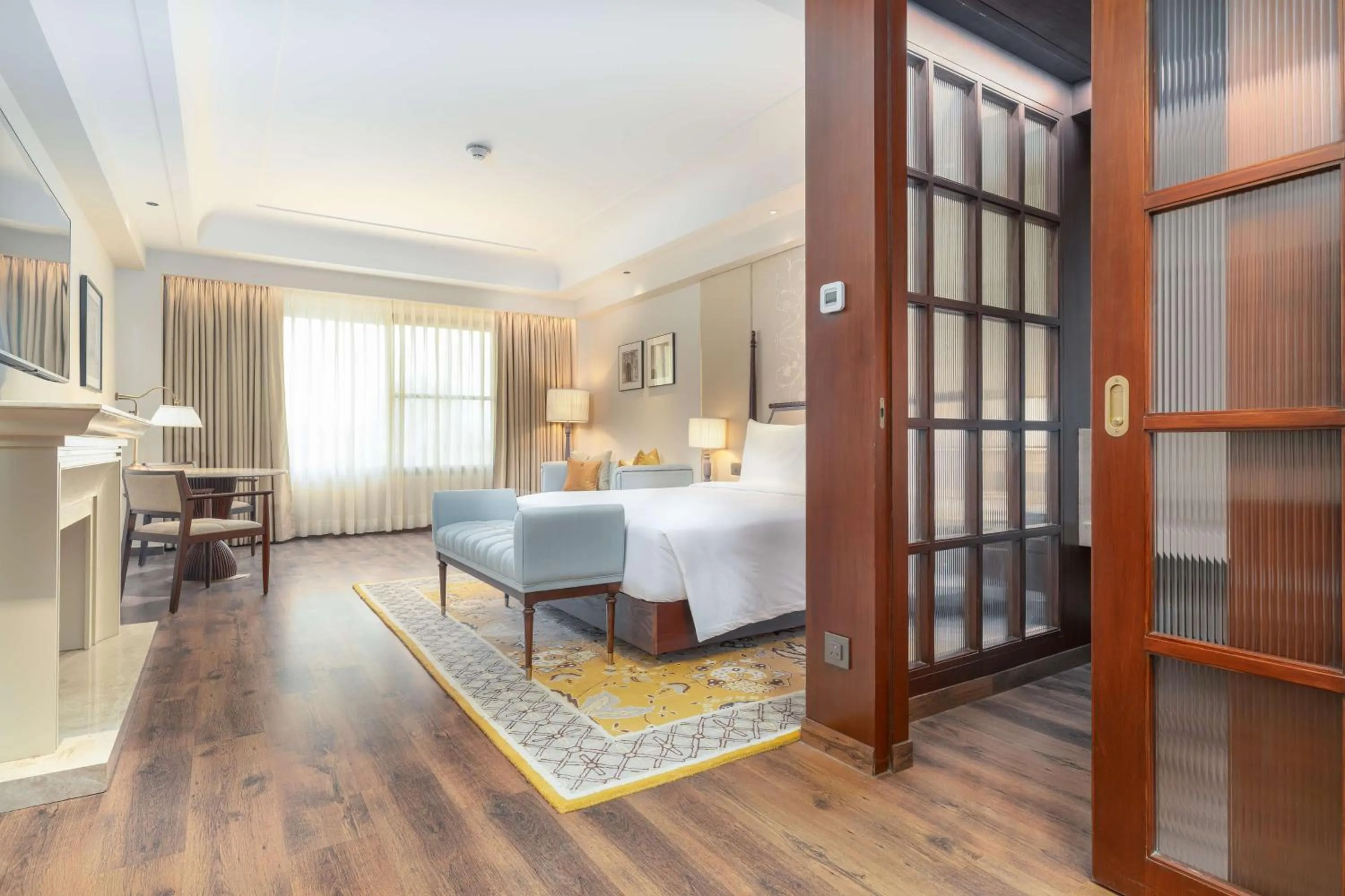 Bedroom in Radisson Collection Hotel & Spa, Riverfront Srinagar