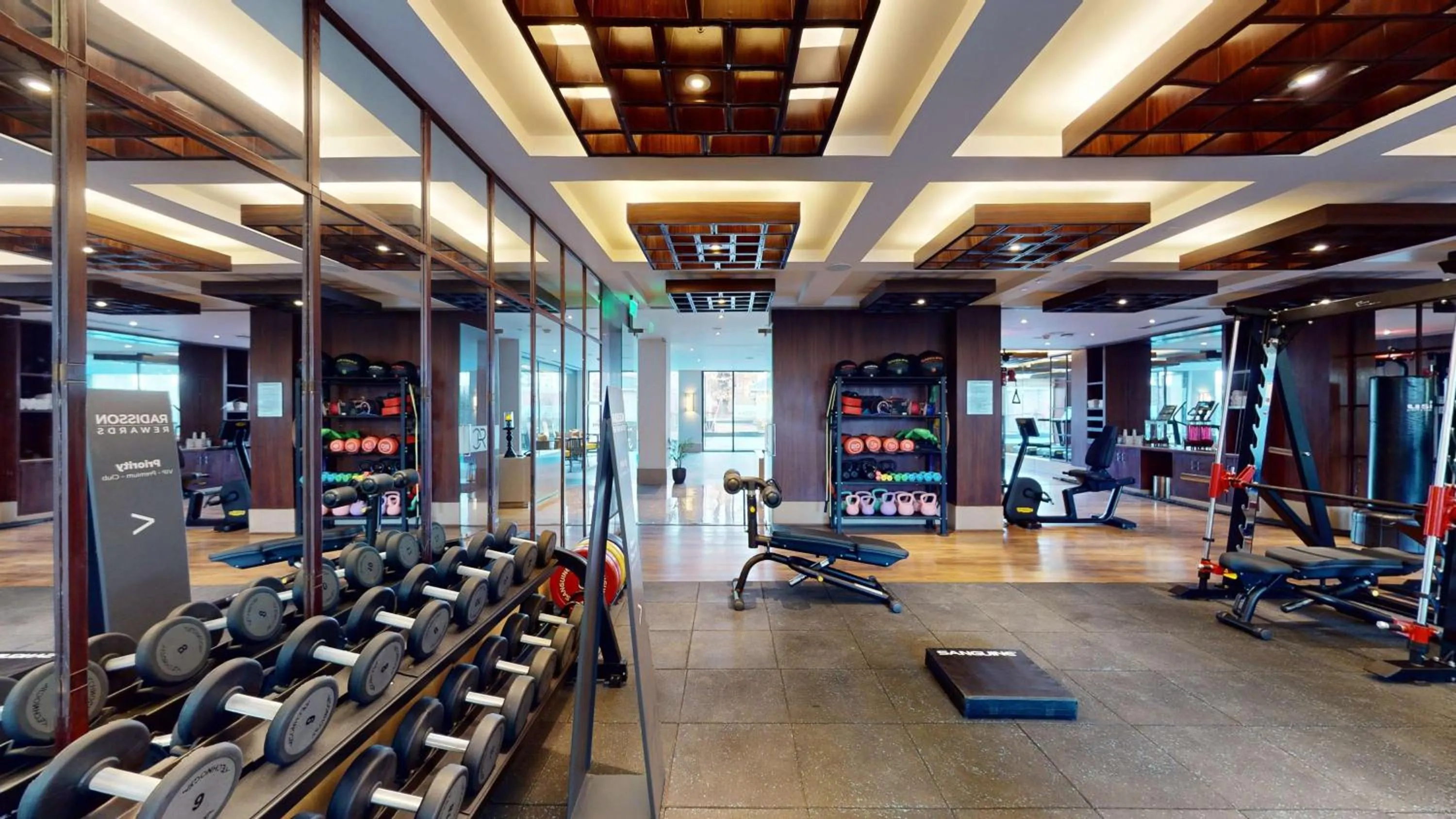 Fitness centre/facilities in Radisson Collection Hotel & Spa, Riverfront Srinagar