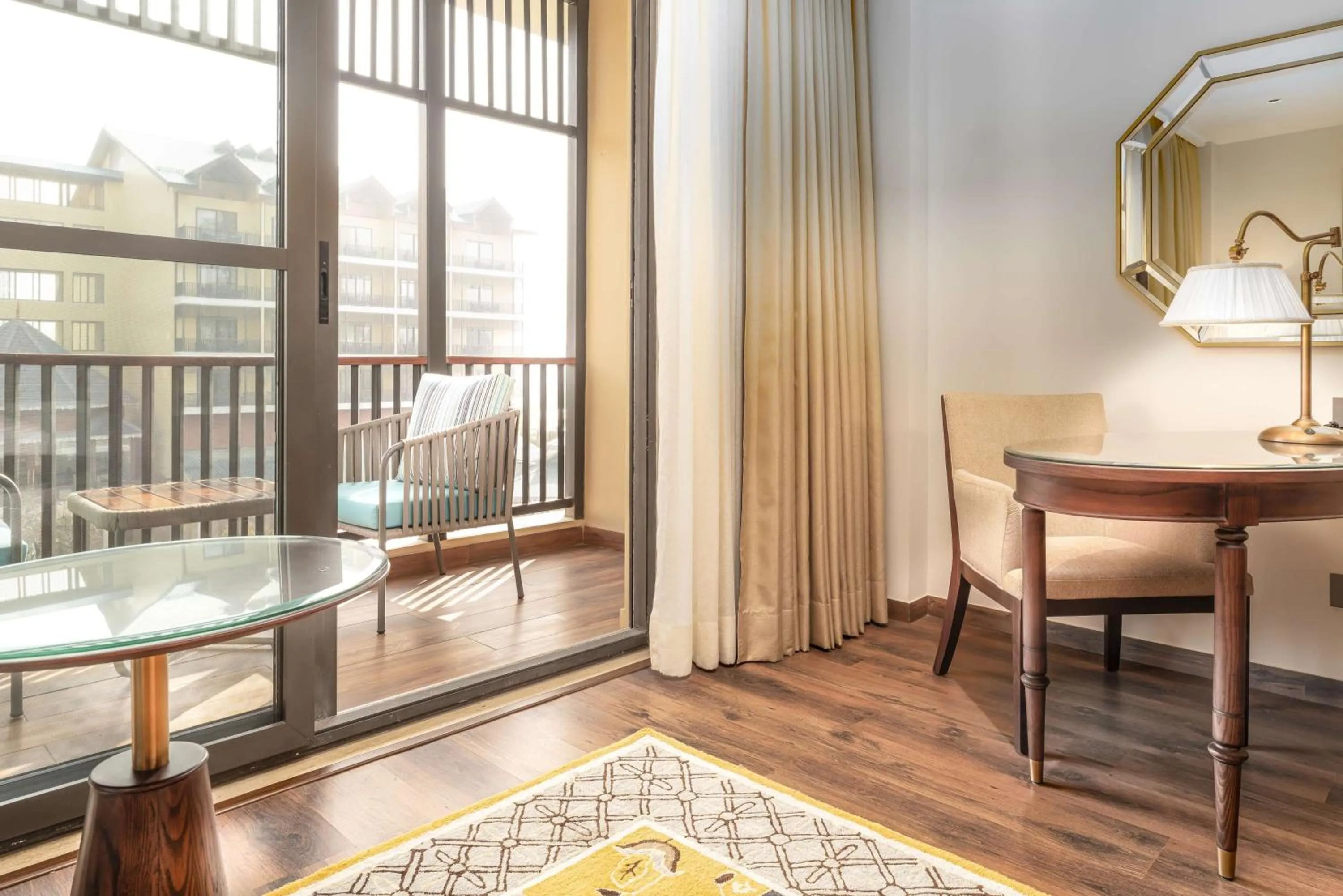 Balcony/Terrace in Radisson Collection Hotel & Spa, Riverfront Srinagar