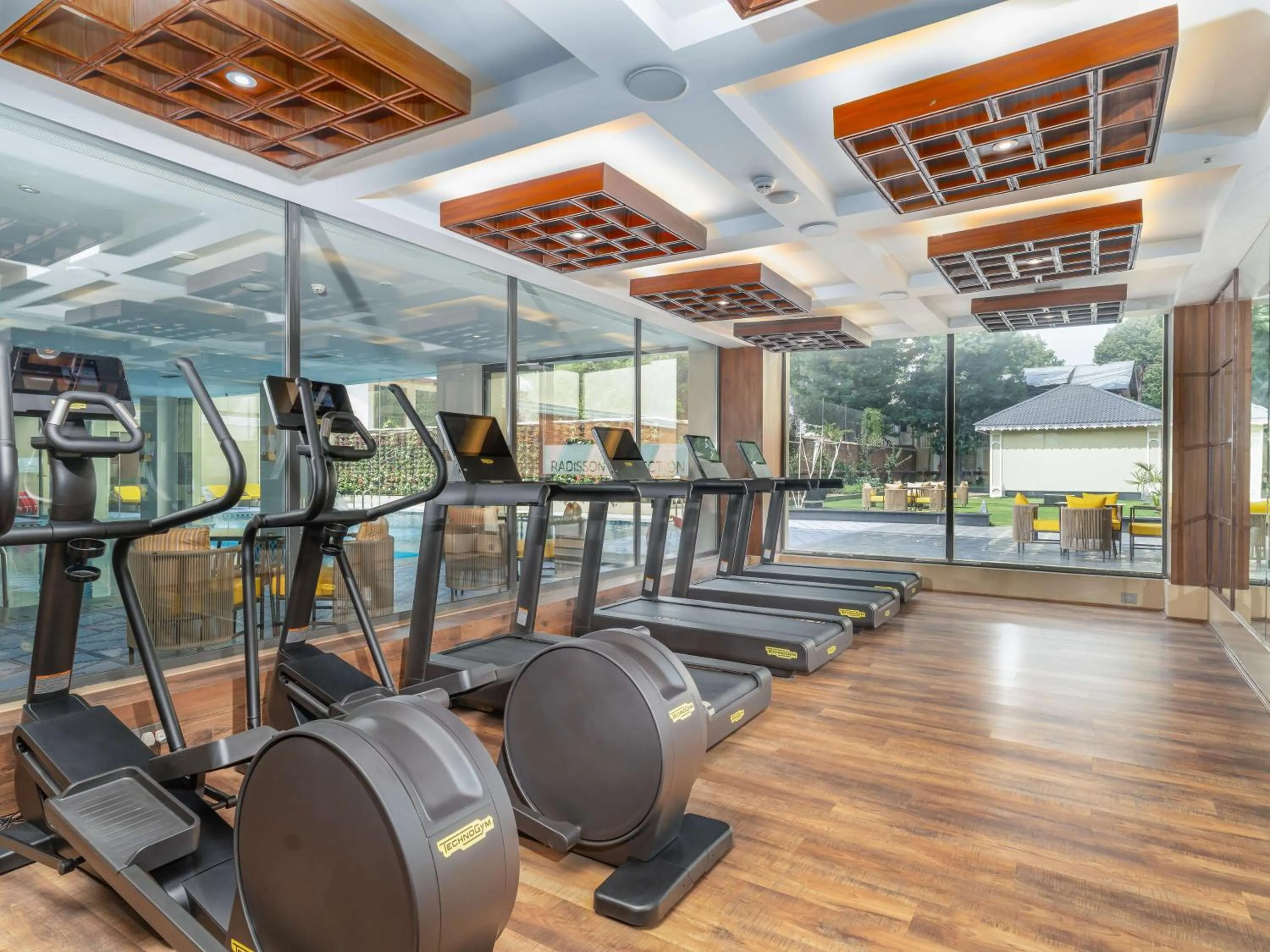 Fitness centre/facilities in Radisson Collection Hotel & Spa, Riverfront Srinagar