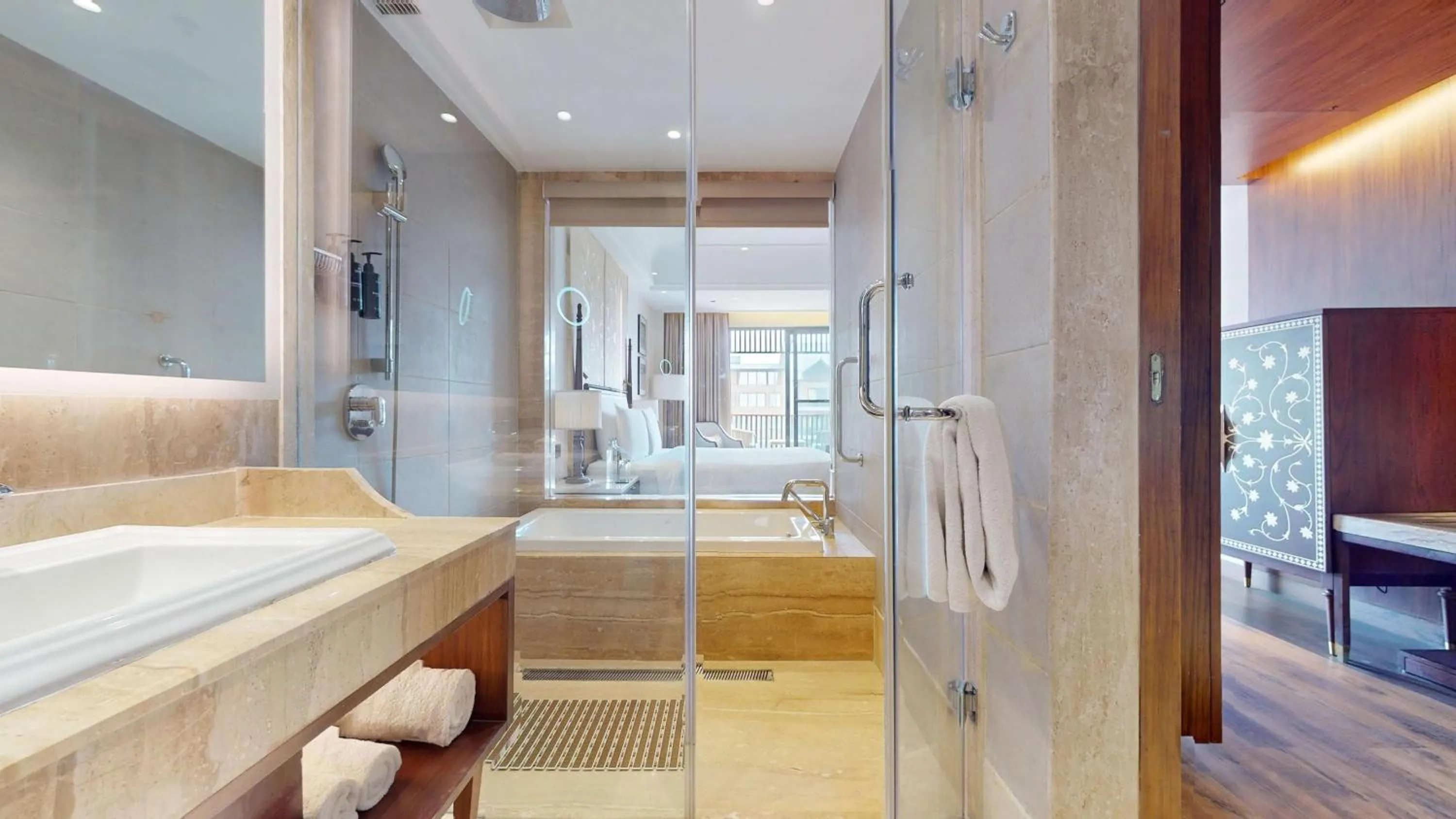 Bathroom in Radisson Collection Hotel & Spa, Riverfront Srinagar