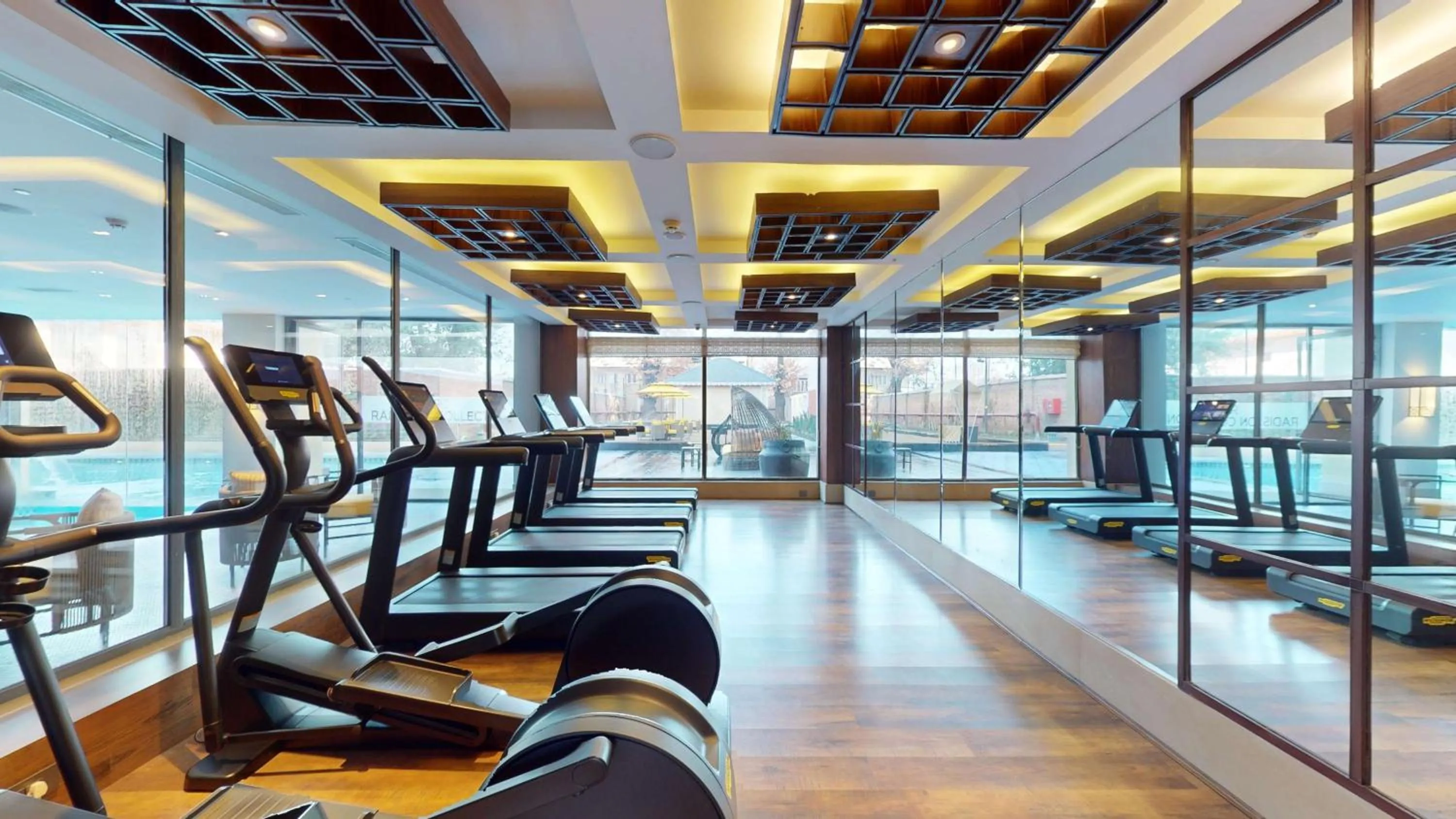 Fitness centre/facilities in Radisson Collection Hotel & Spa, Riverfront Srinagar