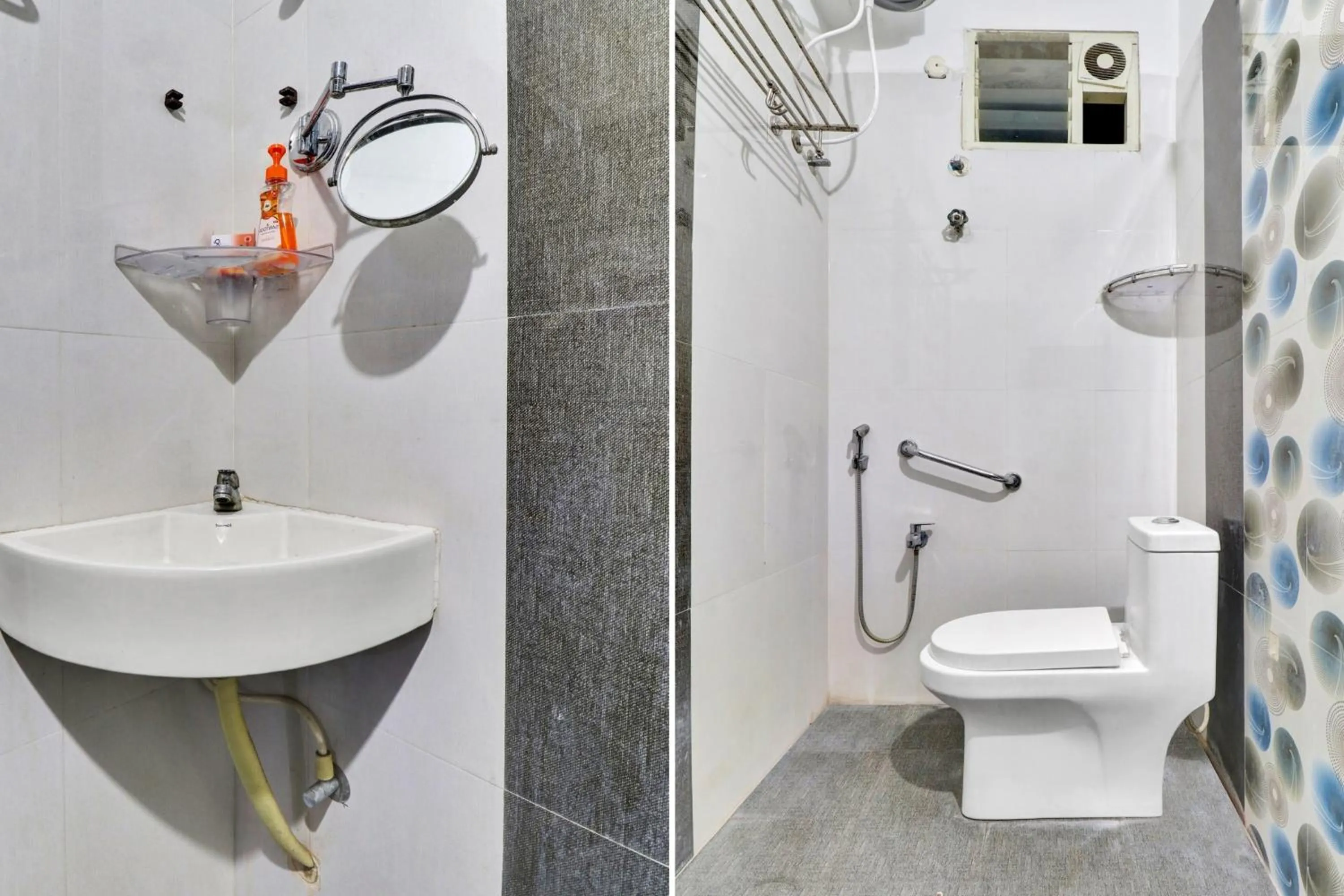 Bathroom in Hotel O SESHADRI HOMESTAY