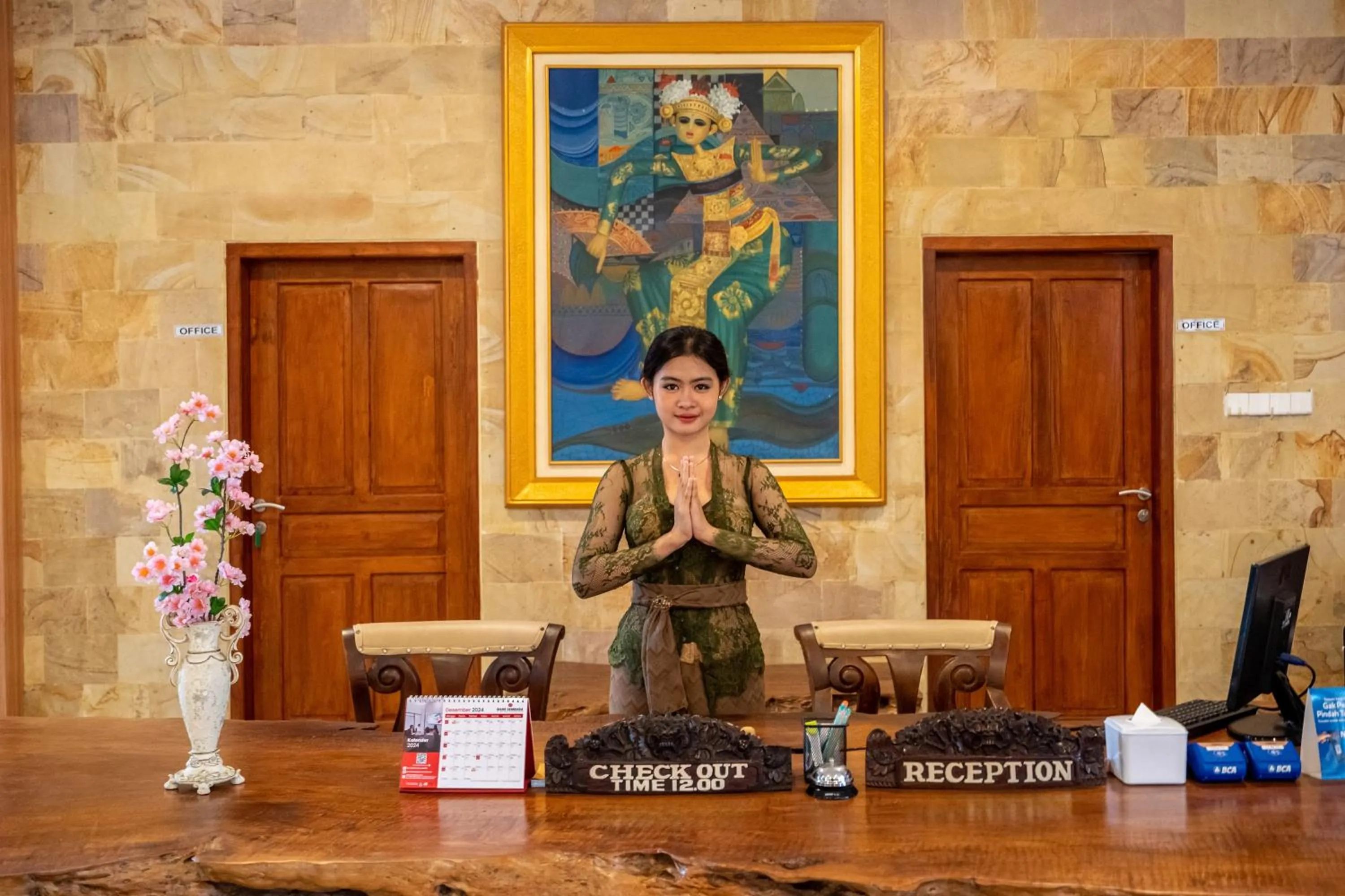 People in Grand Melka Hotel