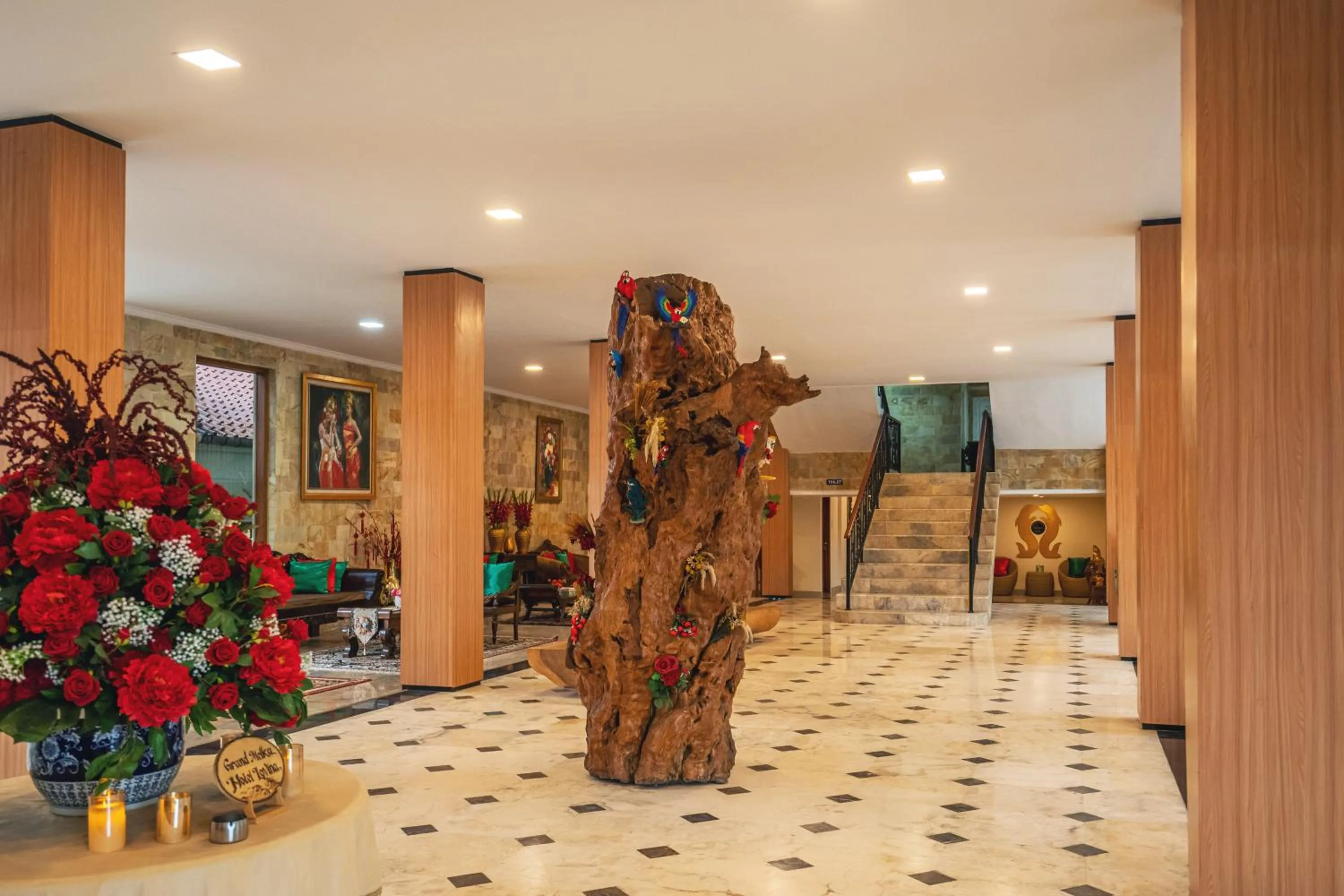 Lobby or reception in Grand Melka Hotel