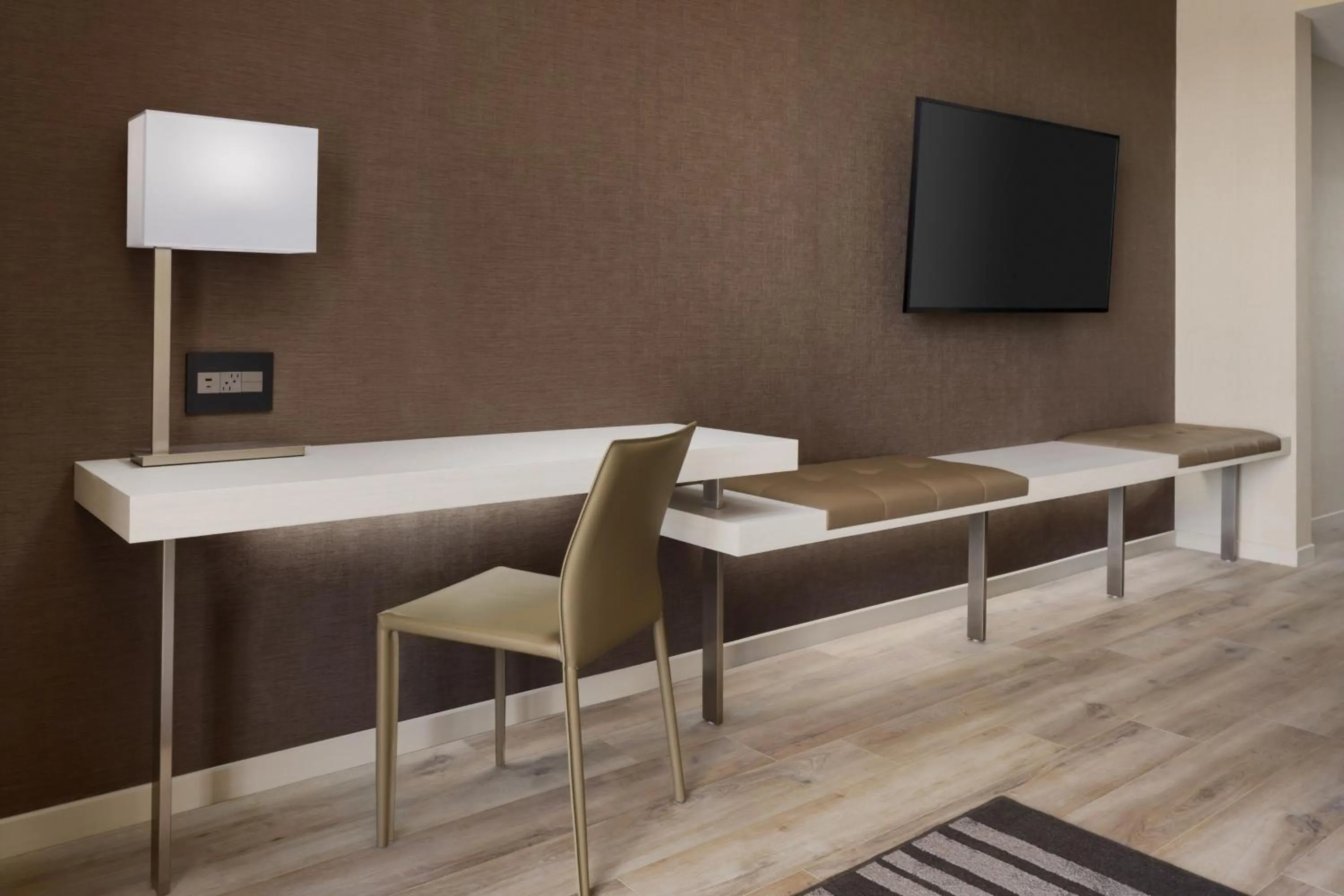 Photo of the whole room in AC Hotel by Marriott Jacksonville St Johns Town Center