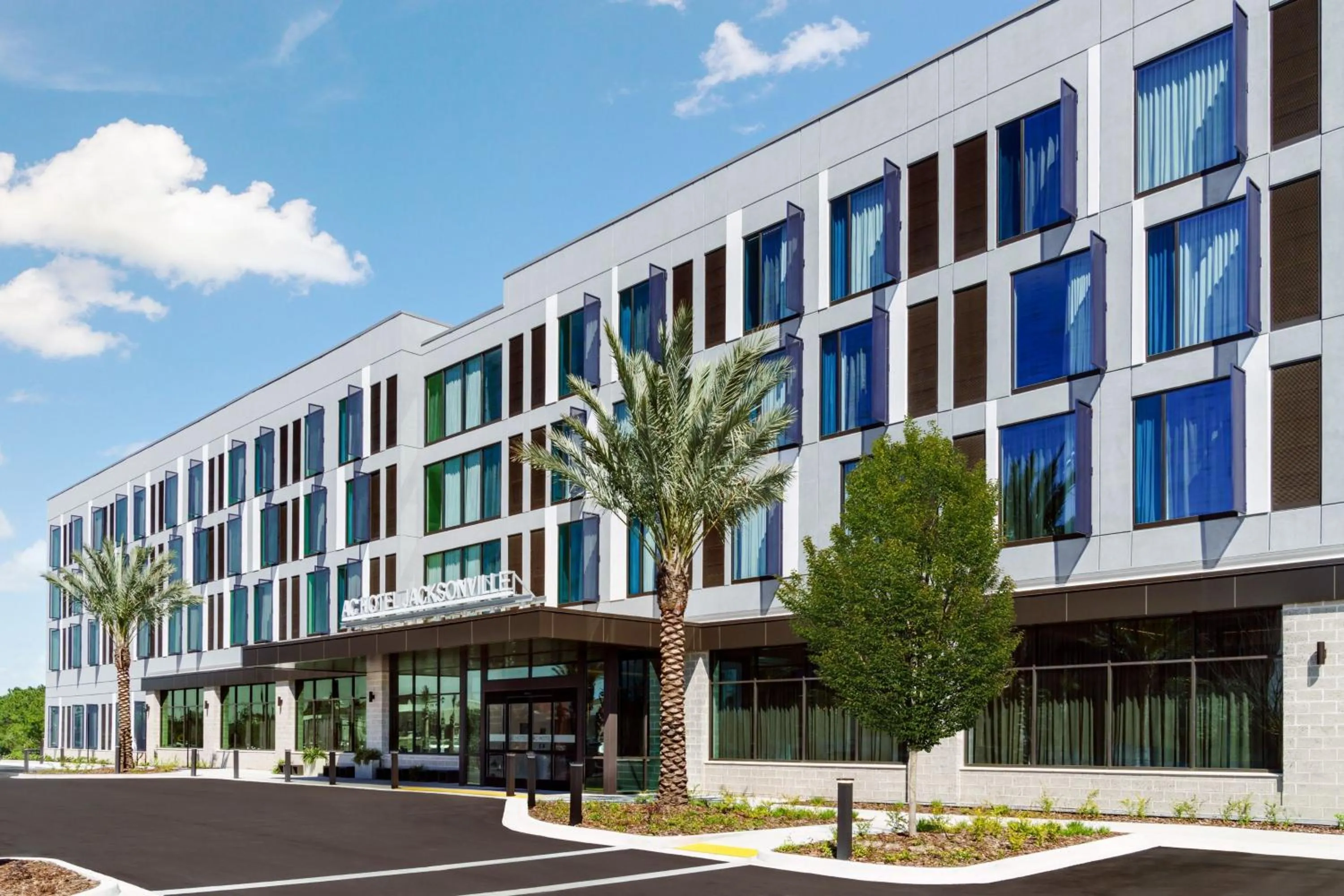 Property building in AC Hotel by Marriott Jacksonville St Johns Town Center
