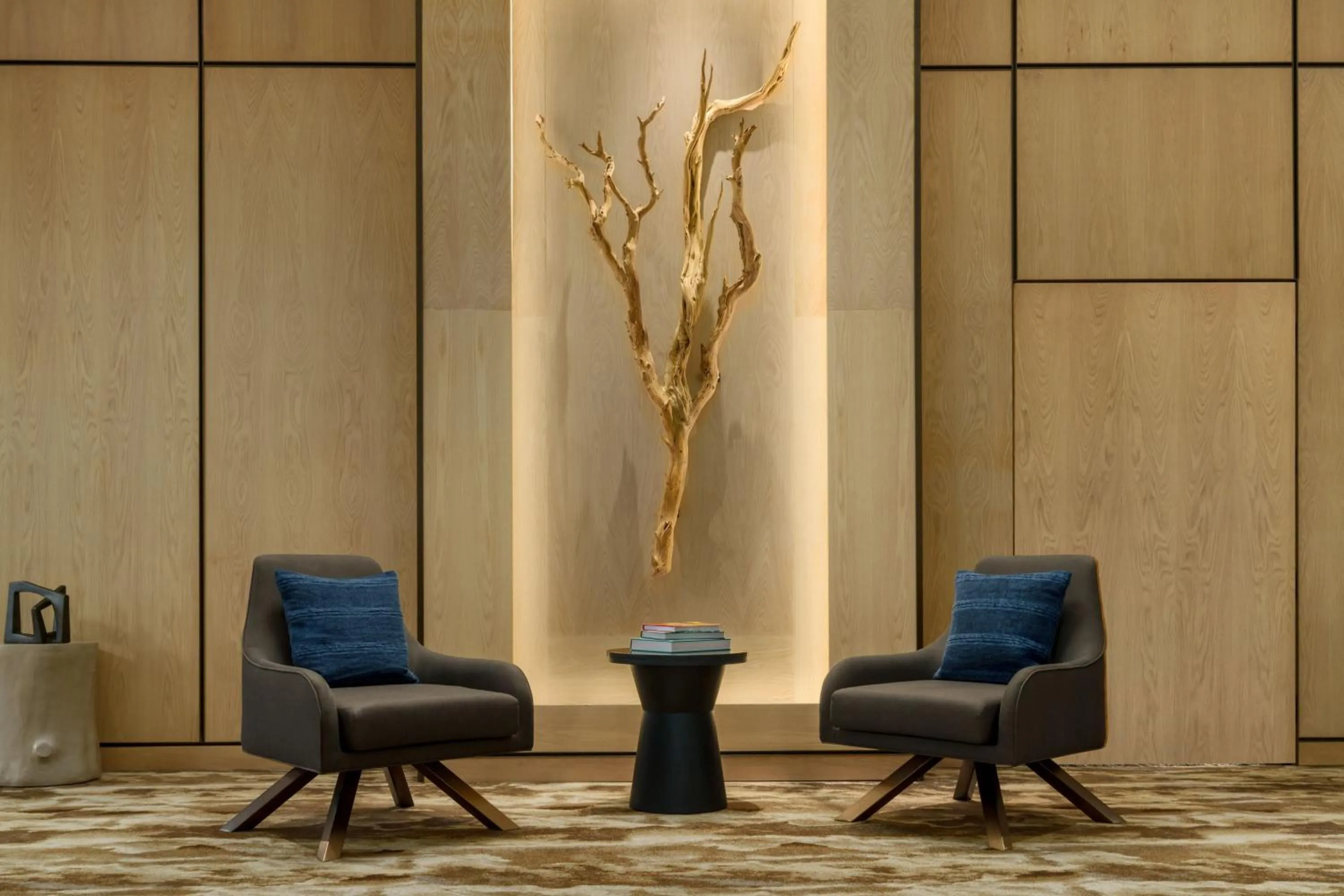 Lobby or reception in AC Hotel by Marriott Jacksonville St Johns Town Center